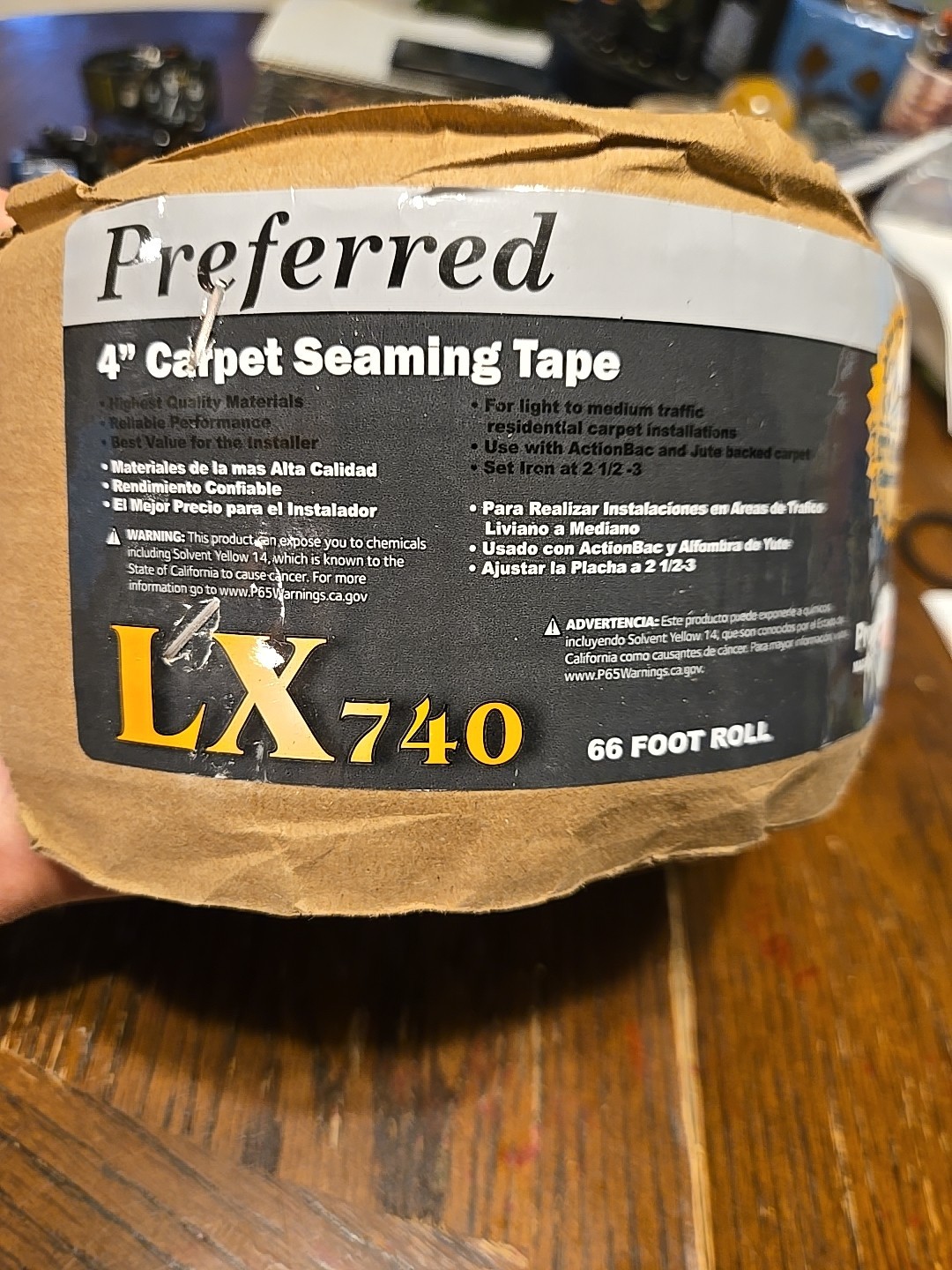 Halex LX740 Carpet Seam Tape, 1 Roll