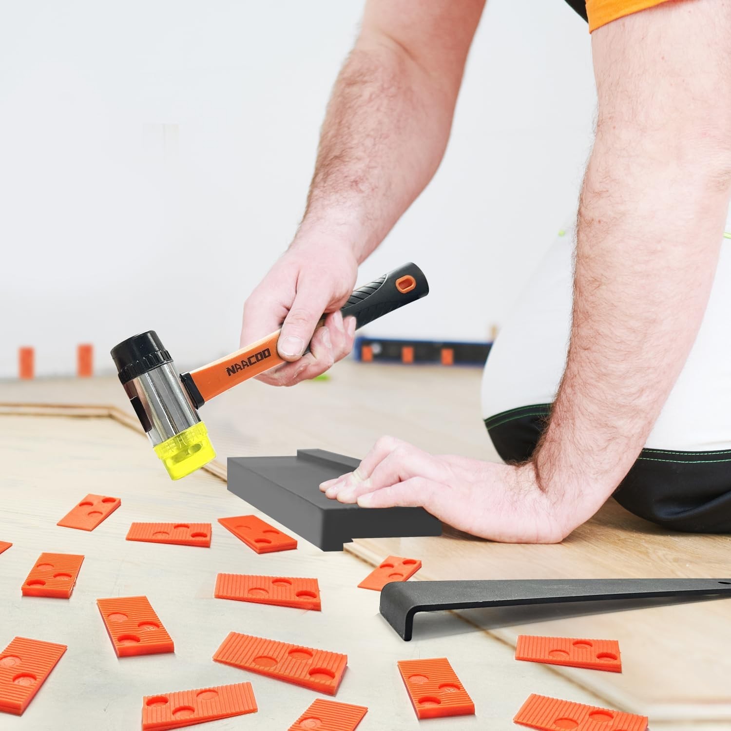 Laminate/Vinyl Flooring Tools, Tapping Block for Vinyl Plank Flooring