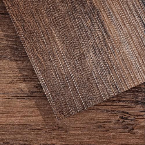 Peel and Stick Vinyl Flooring Pack 54 Sq.Ft, 36 x 6 x 0.1 inches 36 Brown