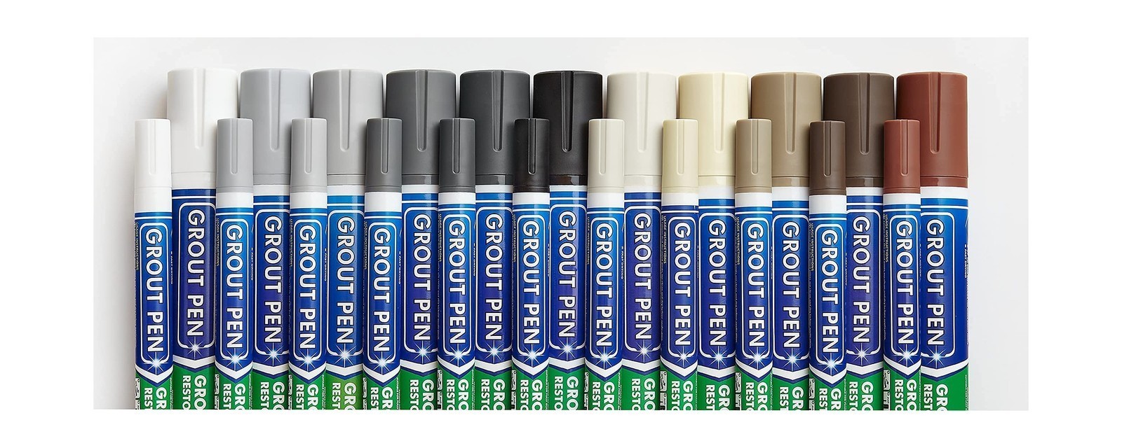 Grout Pen White Tile Grout Paint Marker Replacement Tips: 5 Pack of Narrow 5m…