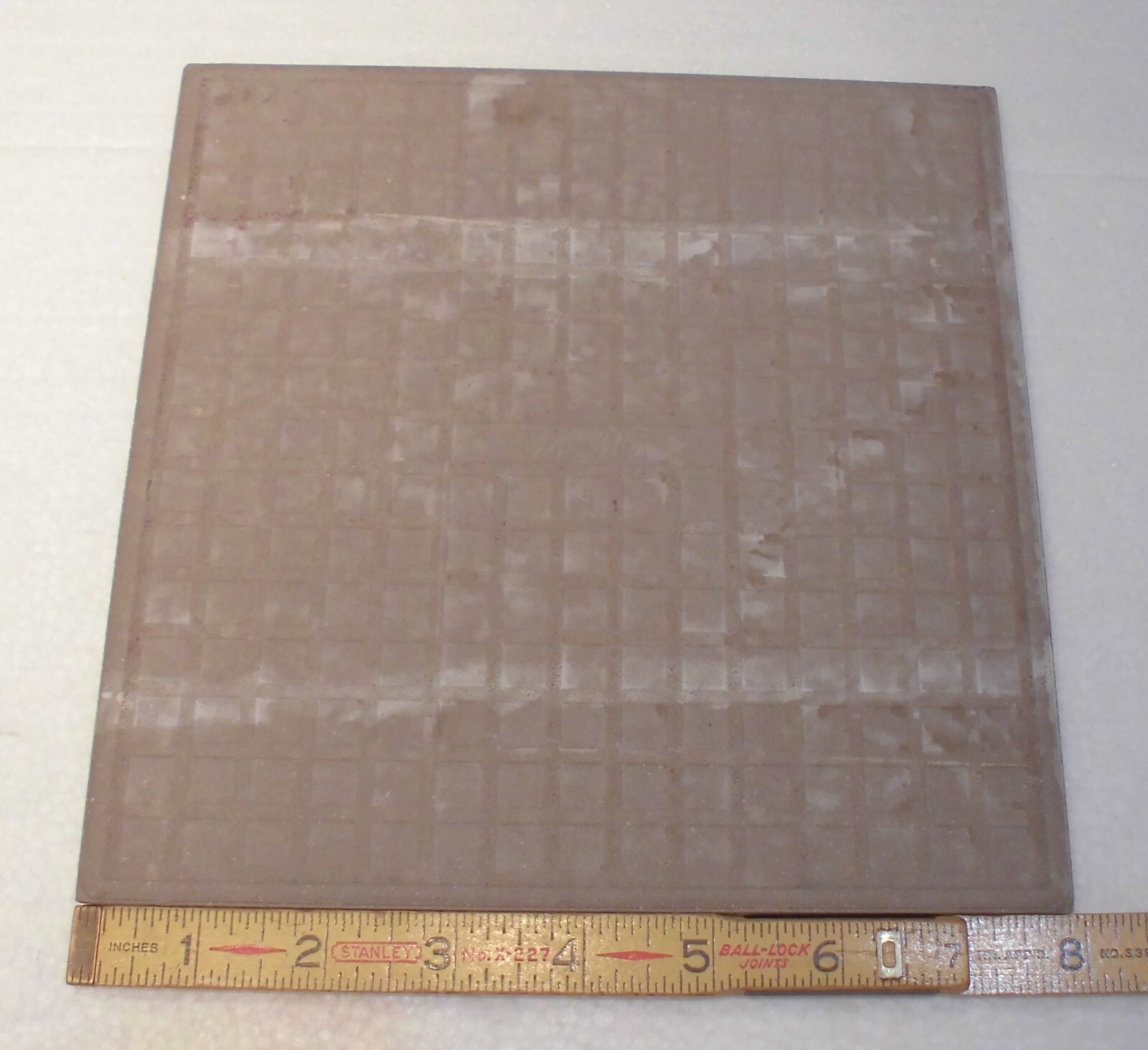 1 pc. Light Brown – Tan: Daltile Ceramic Textured Floor Tile 8″ X 8″ New Stock