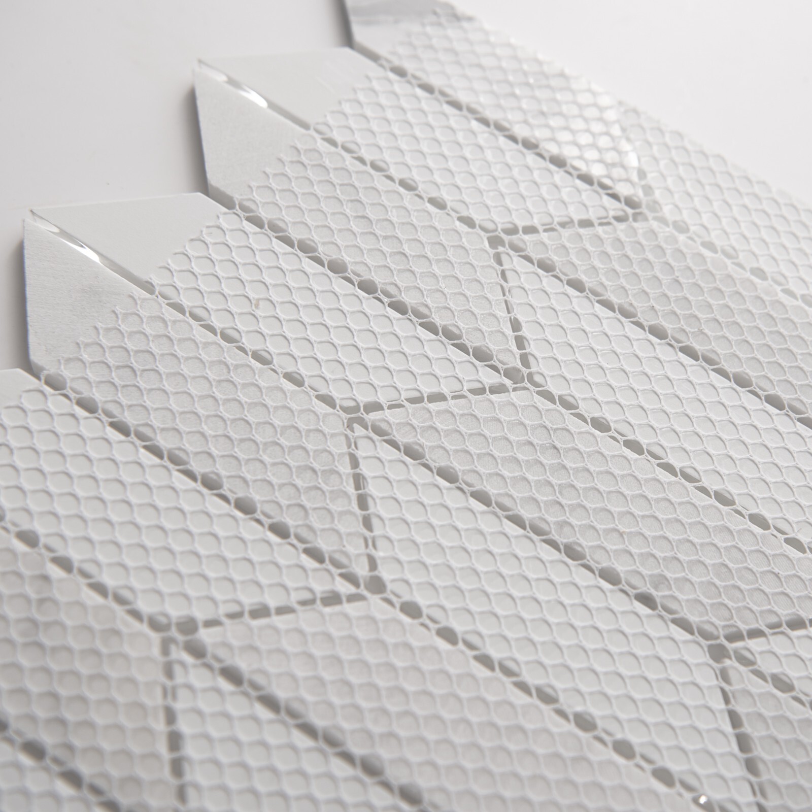 Art3d 11.8”x11.2” Herringbone Mosaic Wall Tile,Decorative Glass Tile,Pack of 5