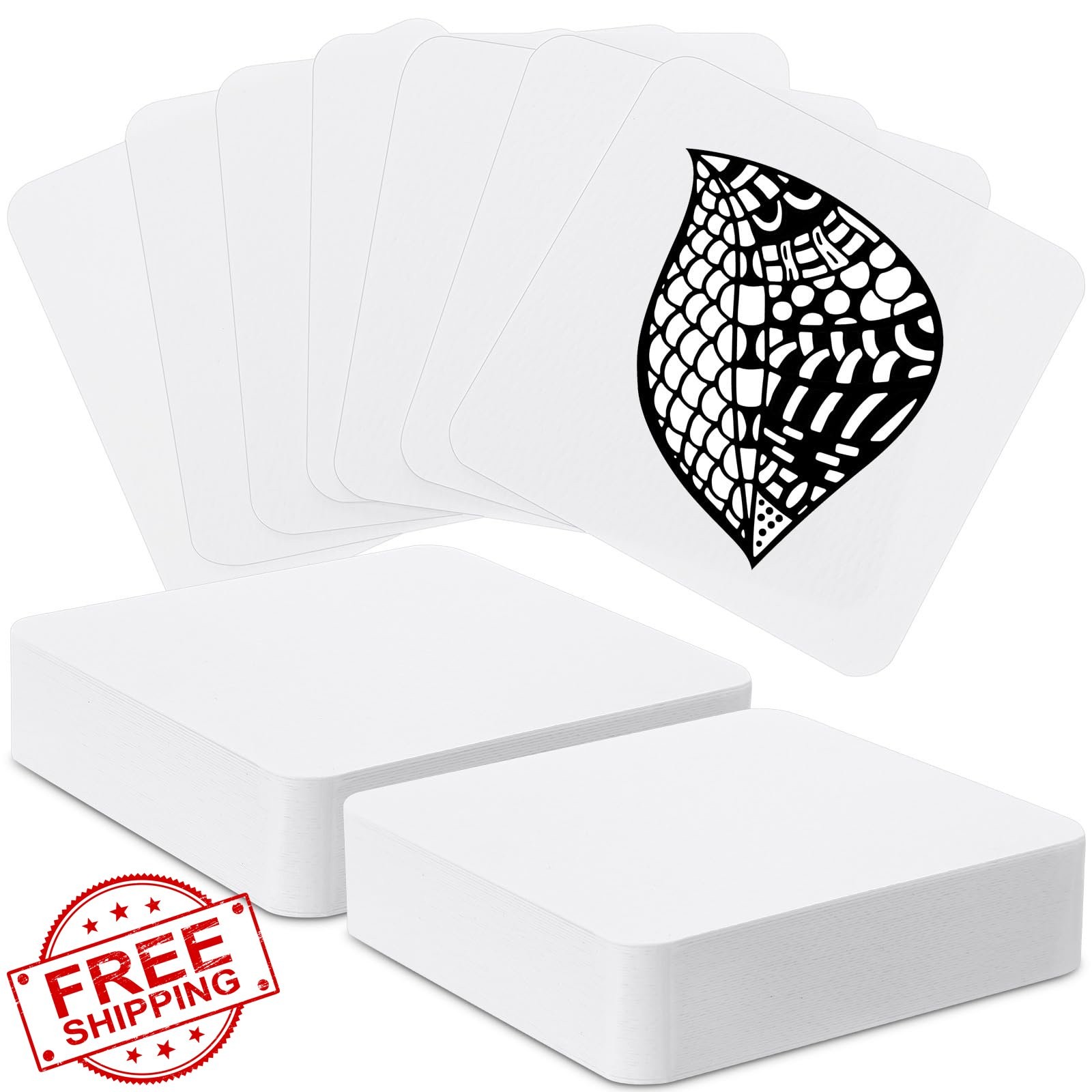Dunzoom 4.5”x4.5” Artist Tiles 50pc