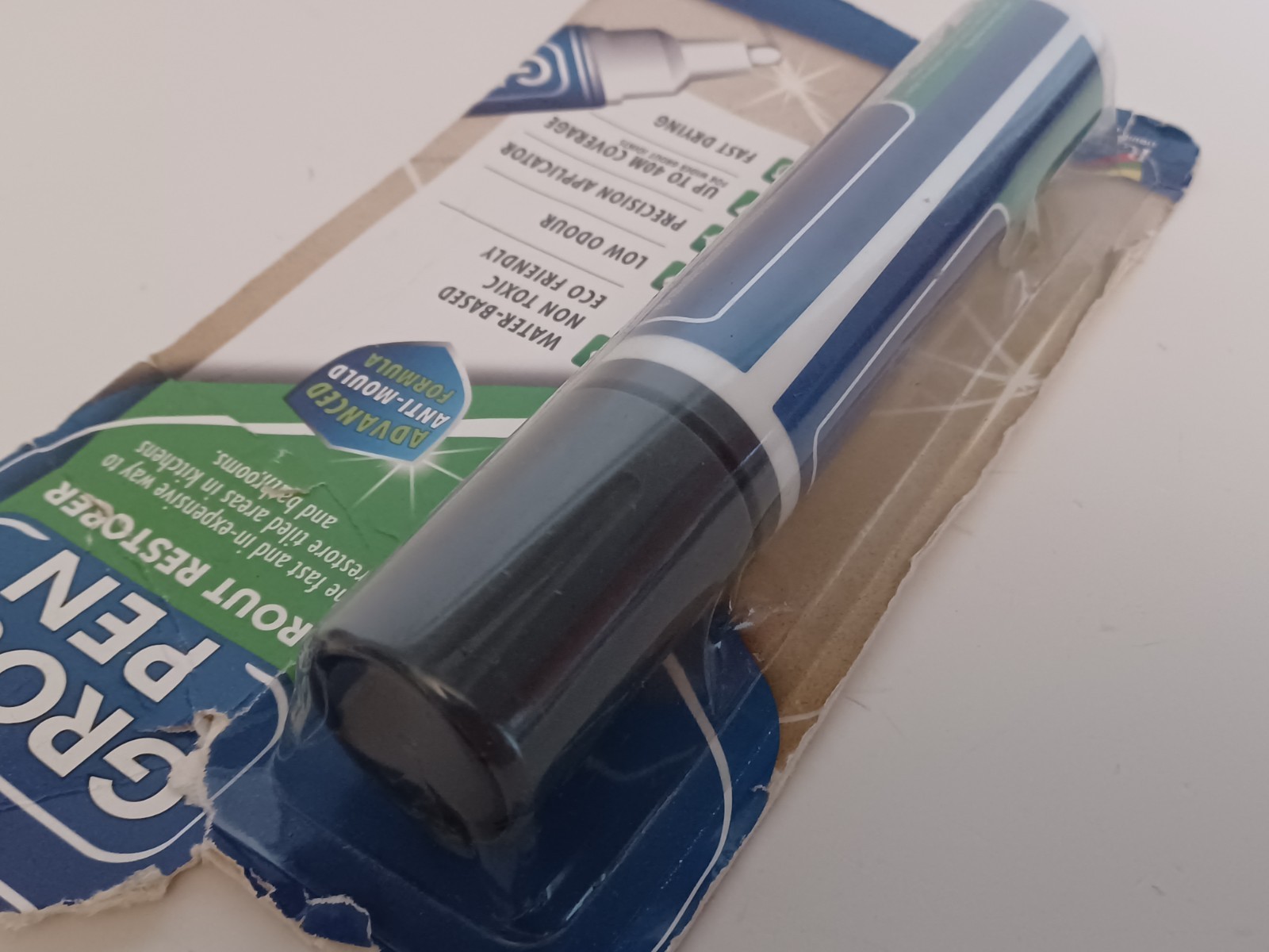 The Rainbow 15MM Grout Pen, Grout Restorer, Dark Gey