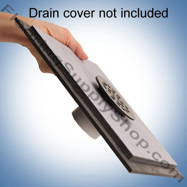ClearPath Curbless Shower Pan System up to 36 x 72 ABS or PVC Drain