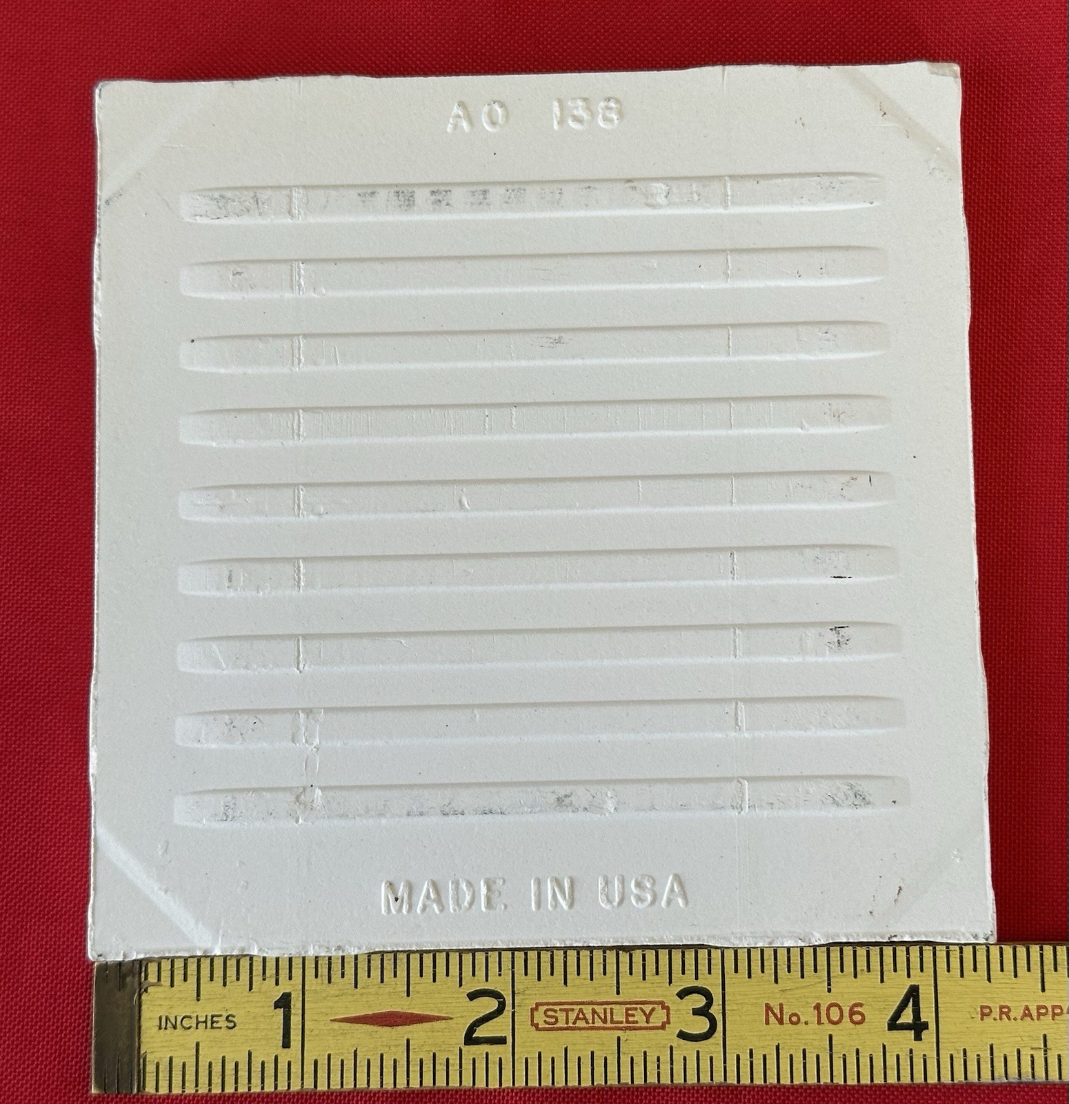1 pc. Salt & Pepper: 4-1/4″ Crystalline Ceramic Tile by American Olean Co. NEW