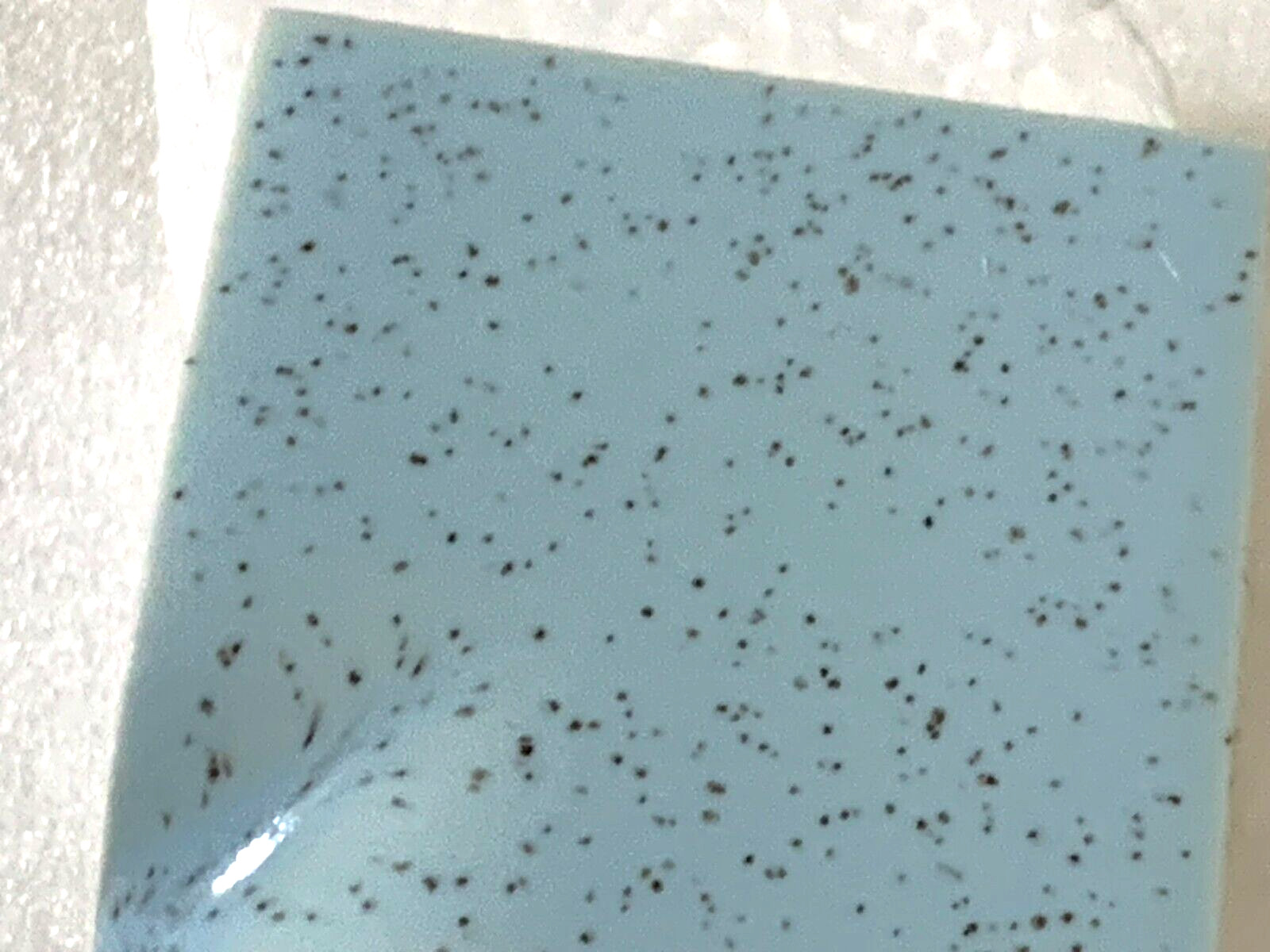 Stylon Blue Stardust 2″ X 2″ Ceramic Inside Radius Bullnose Corner Gloss