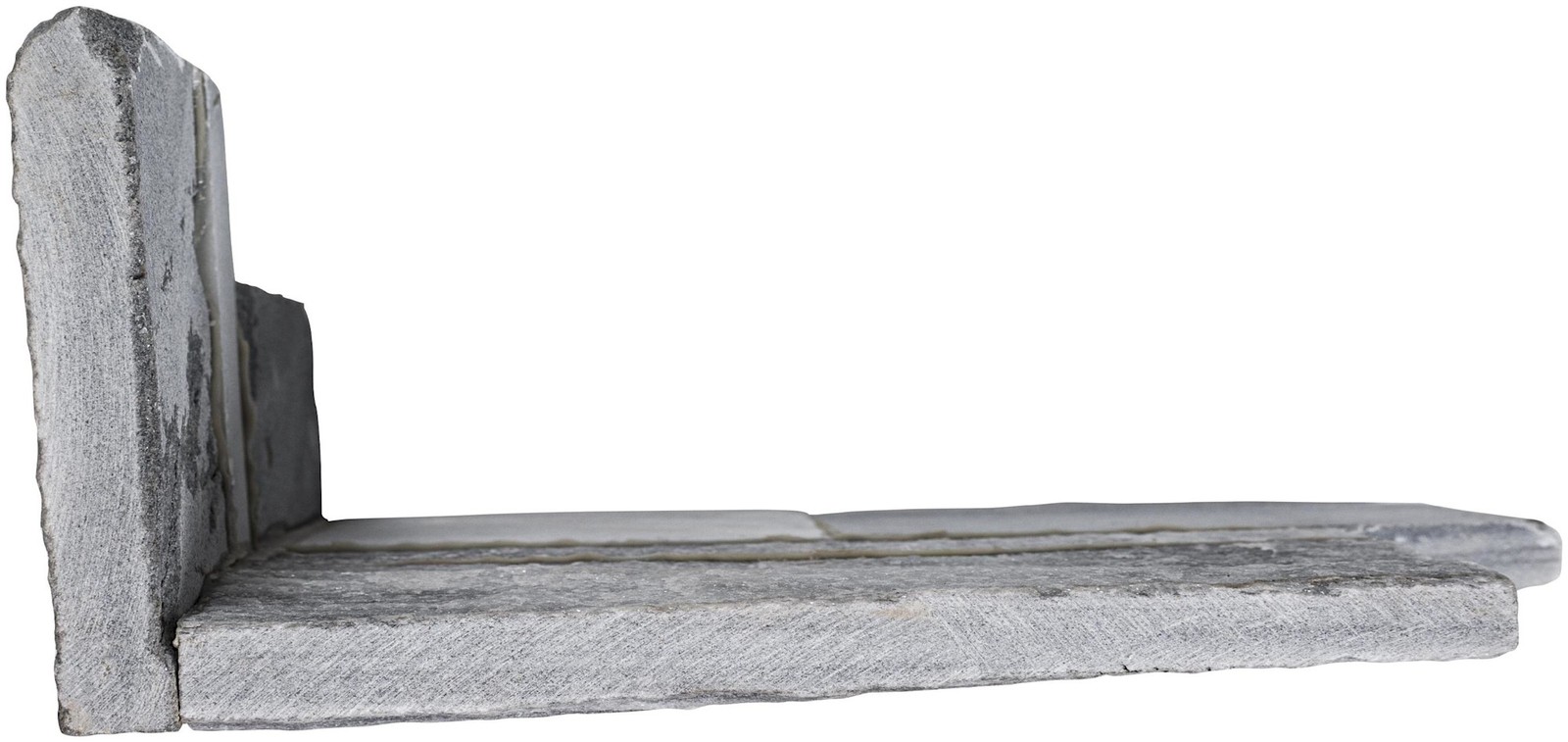 Ackland AKPLPM9X18FCR-CA 9 in. x 18 in. Splitface Marble Stacked – Auric White
