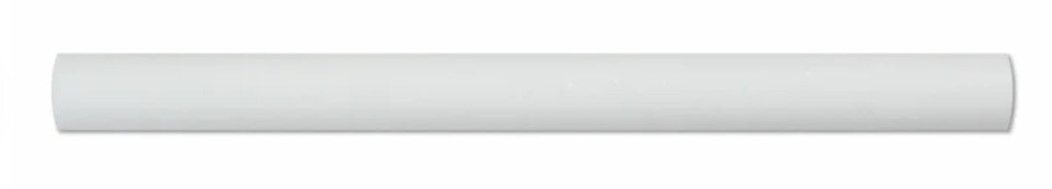 THASSOS WHITE MARBLE HONED QUARTER – ROUND TRIM MOLDING 1″x12″
