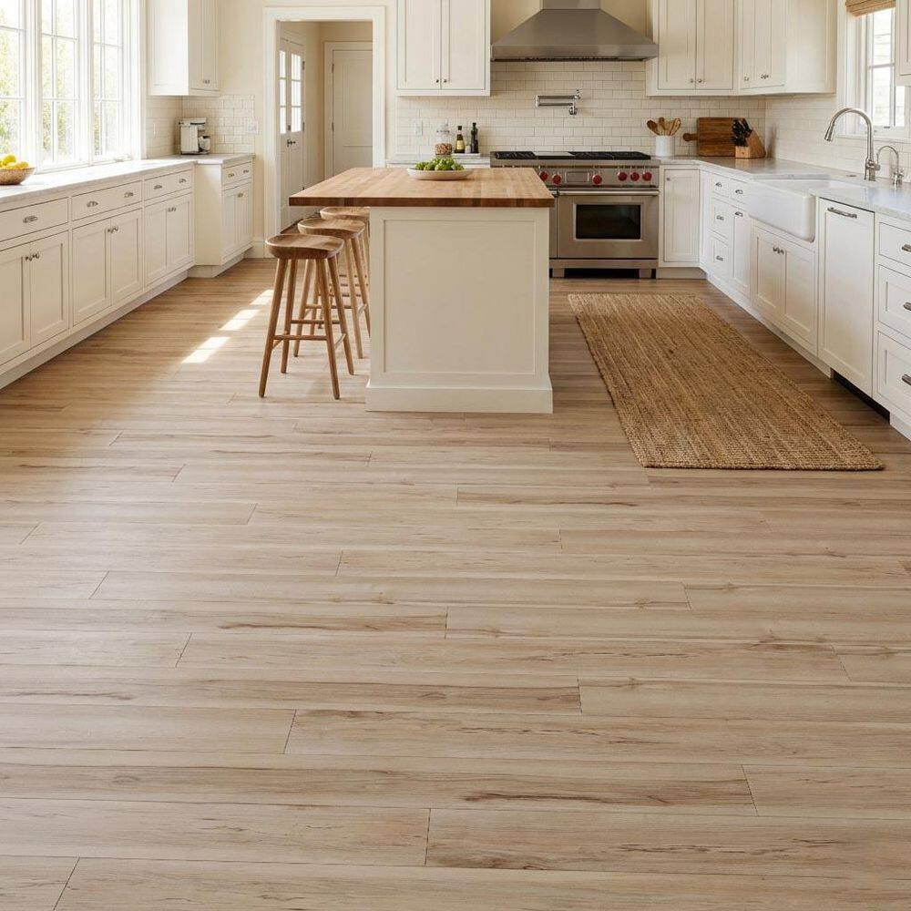 36 Pieces 12 MIL X 6″ X 36″ Water Resistant Peel and Stick Vinyl Tile Flooring f