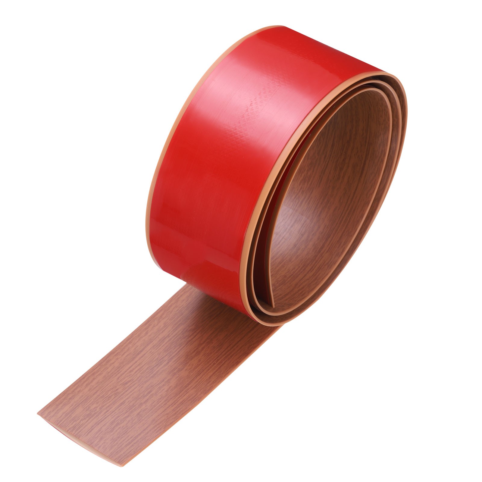 3.3Ft Floor Transition Strip Self Adhesive 2″ Vinyl Floor Cover Strip Thai Teak