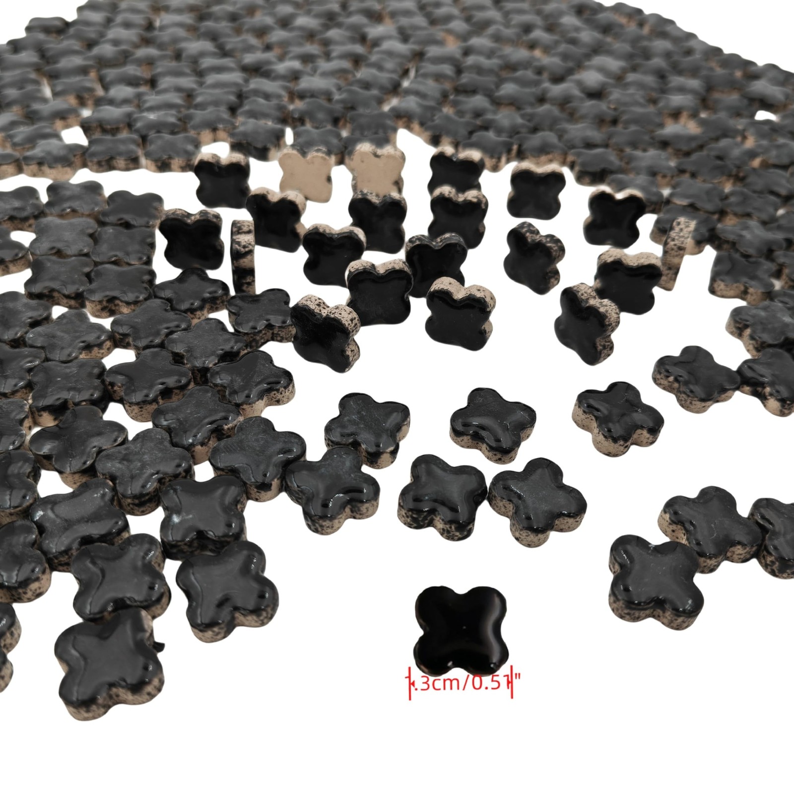 500g/1.1lb Random Color Irregular Ceramics Mosaic Tiles,DIY Making Creative C…