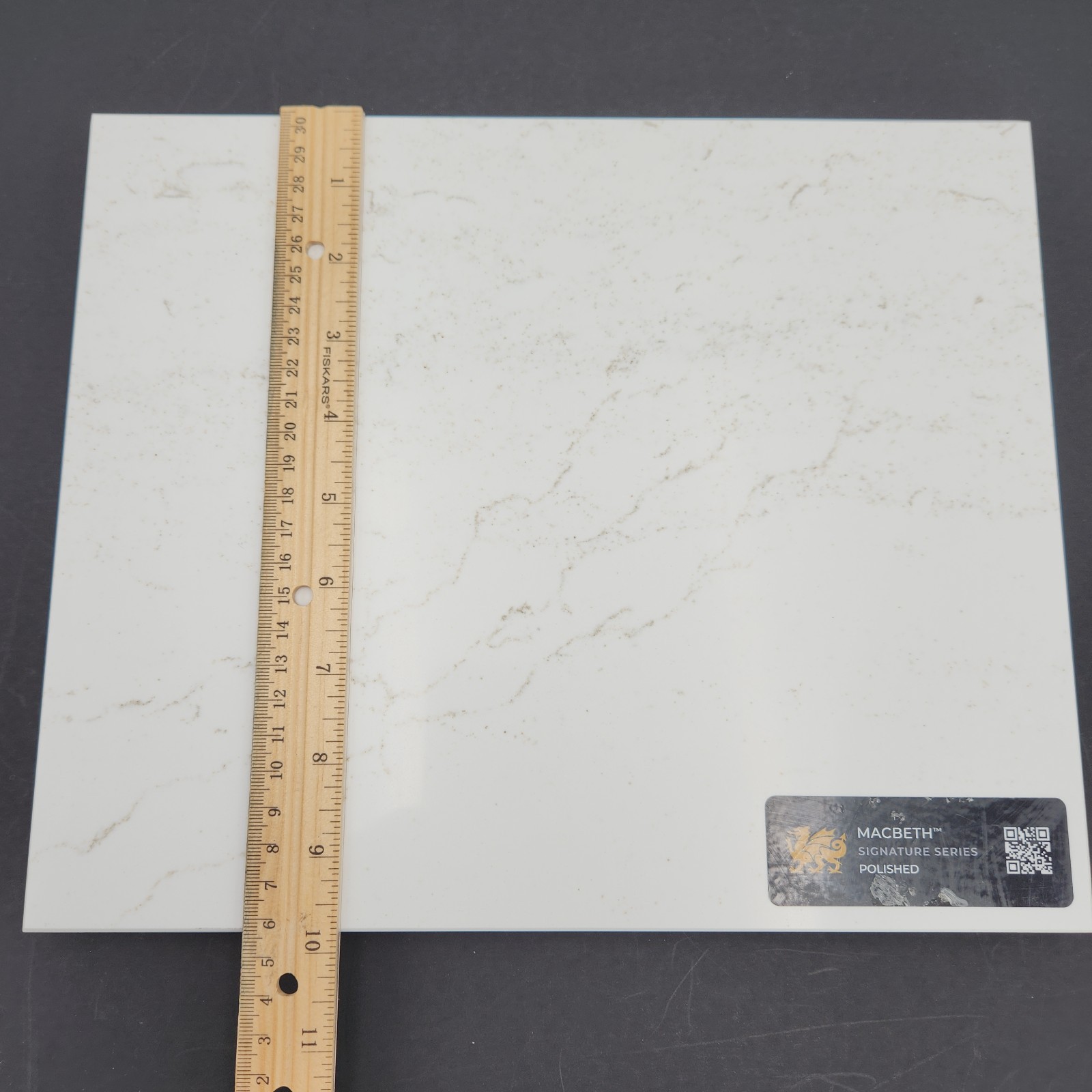 Cambria Macbeth Quartz 10″x12″x.75″ Display Sample Dual Finish Polished & Matte