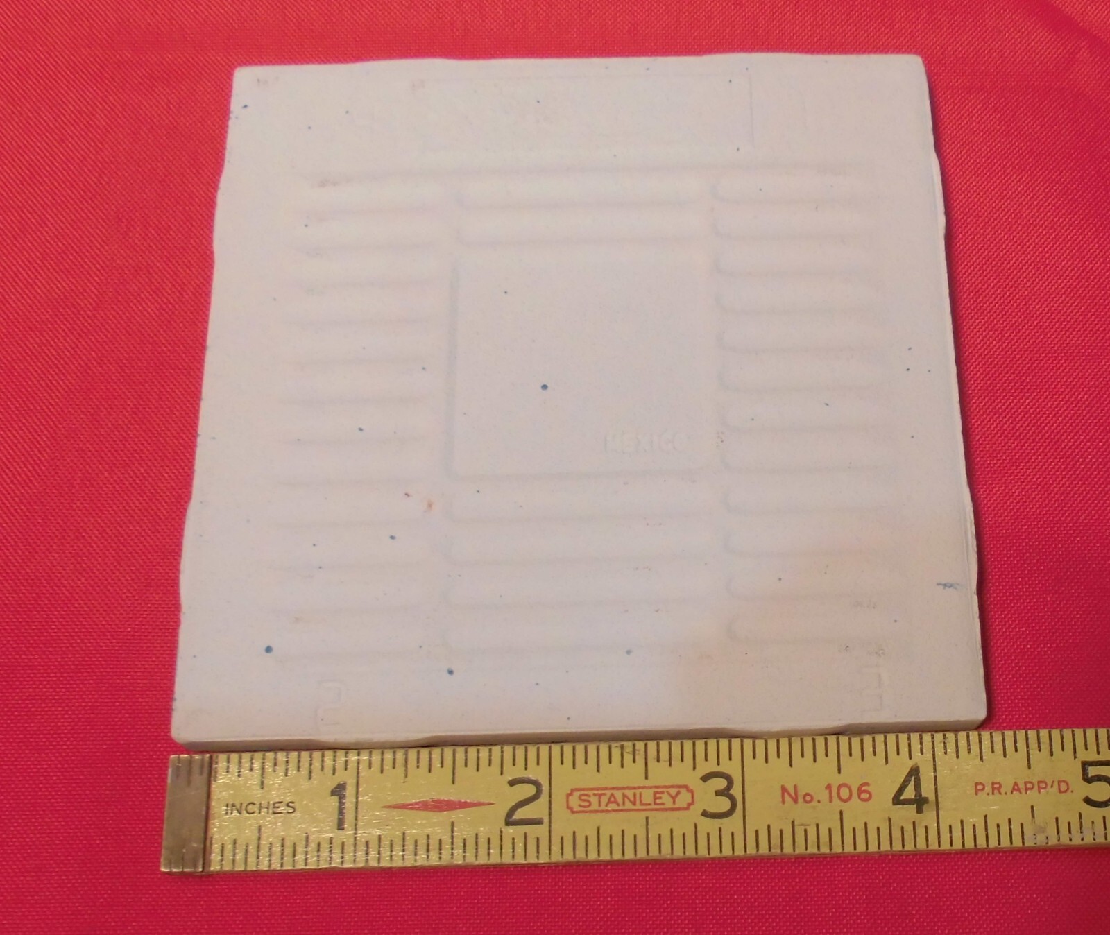 1 pc. Cobalt Blue #318: Crystalline Ceramic 4-1/4″ Tile by American Olean, NEW