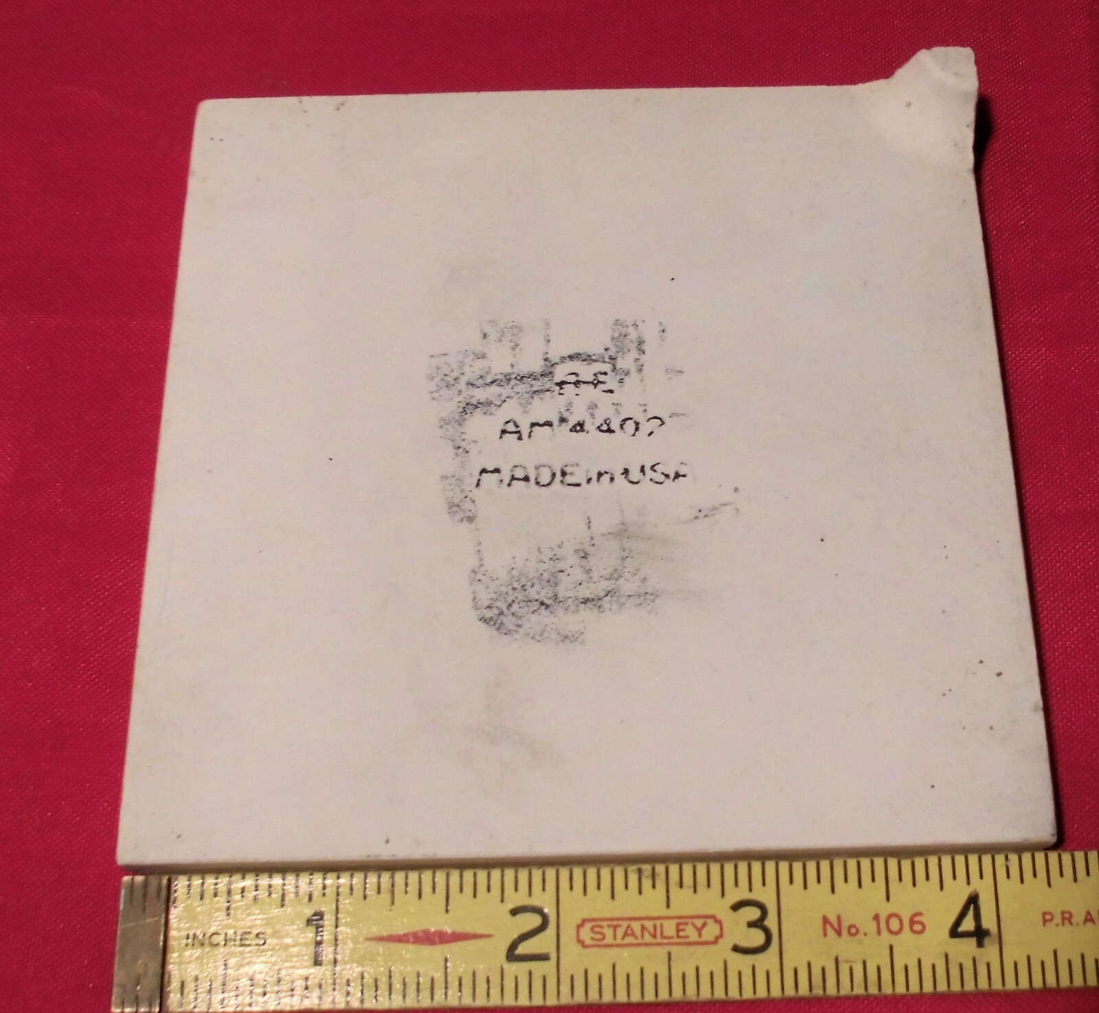Salt & Pepper: Radius Bullnose Inside Corner Ceramic Tile: 4-1/4″ American Olean