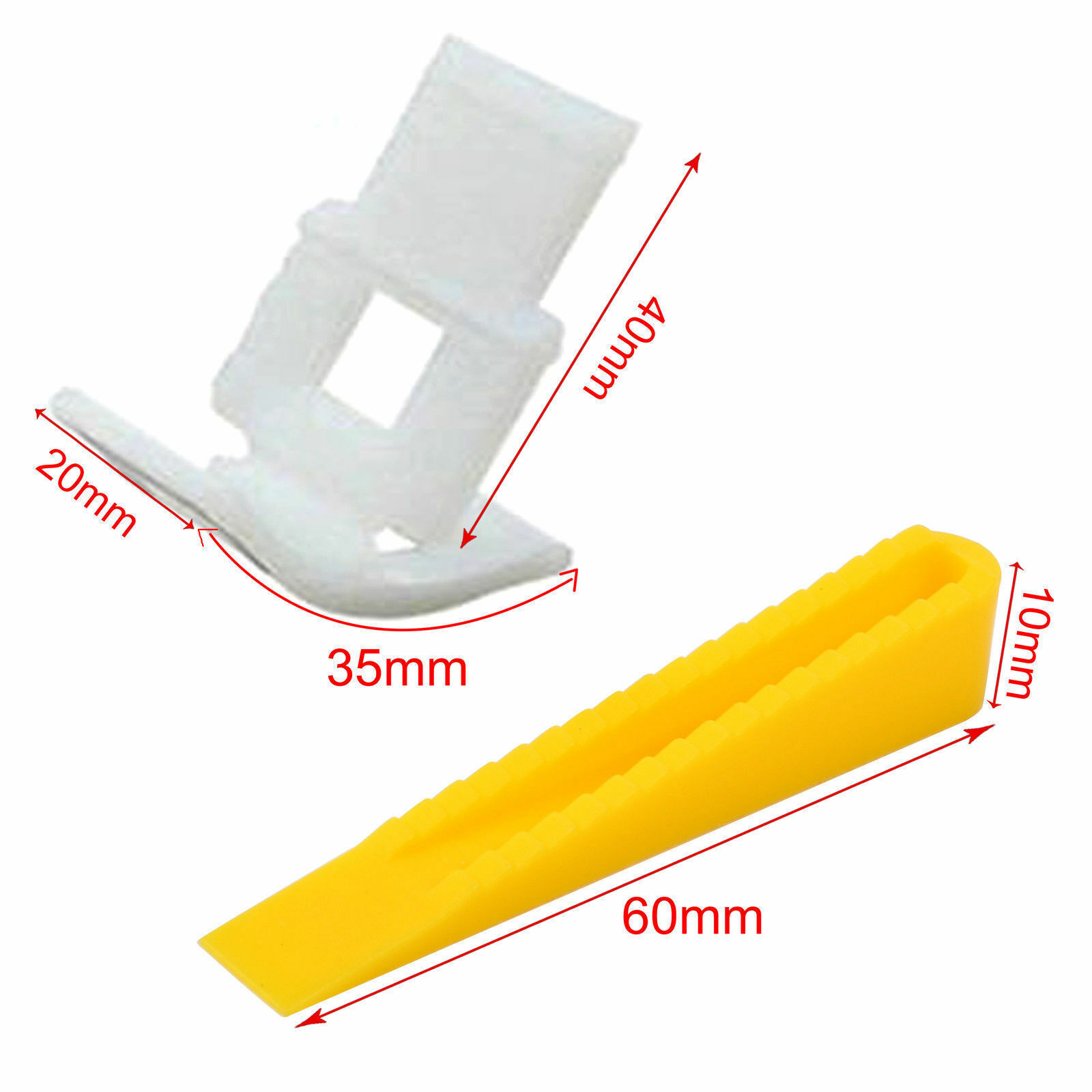 1-1.5-2-3mm Tile Leveling System Clip/Wedge/Pliers Floor Wall Spacer Tiling Tool