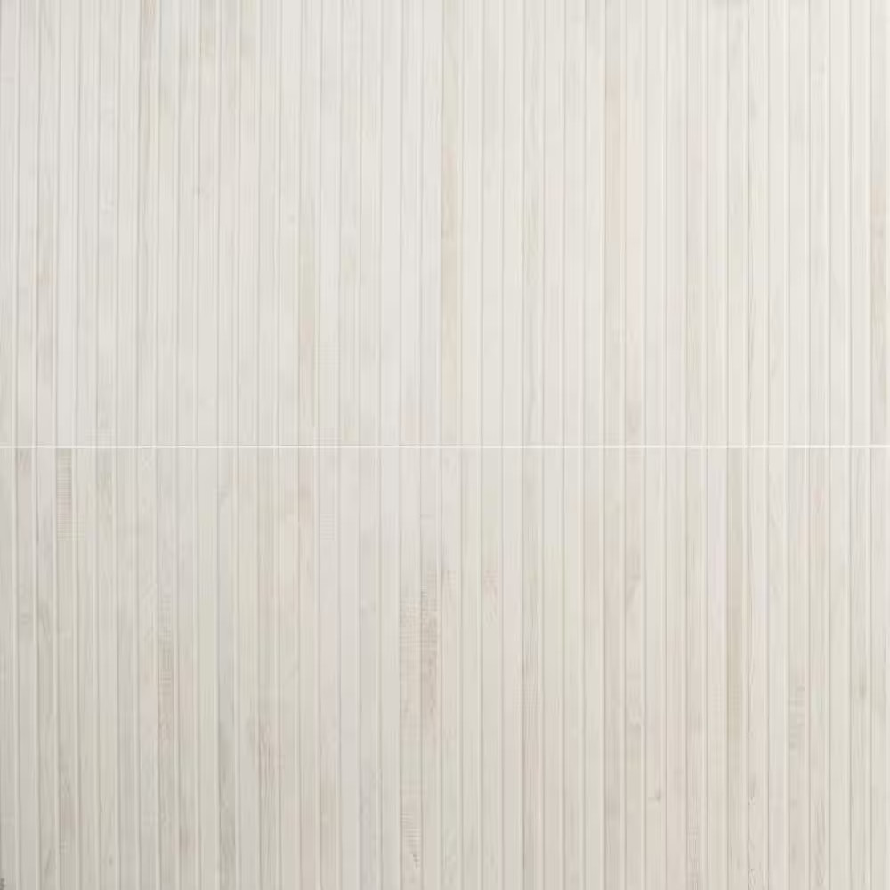 Montgomery Ribbon White 24 In. X 48 In. Matte Porcelain Floor and Wall Tile (15.