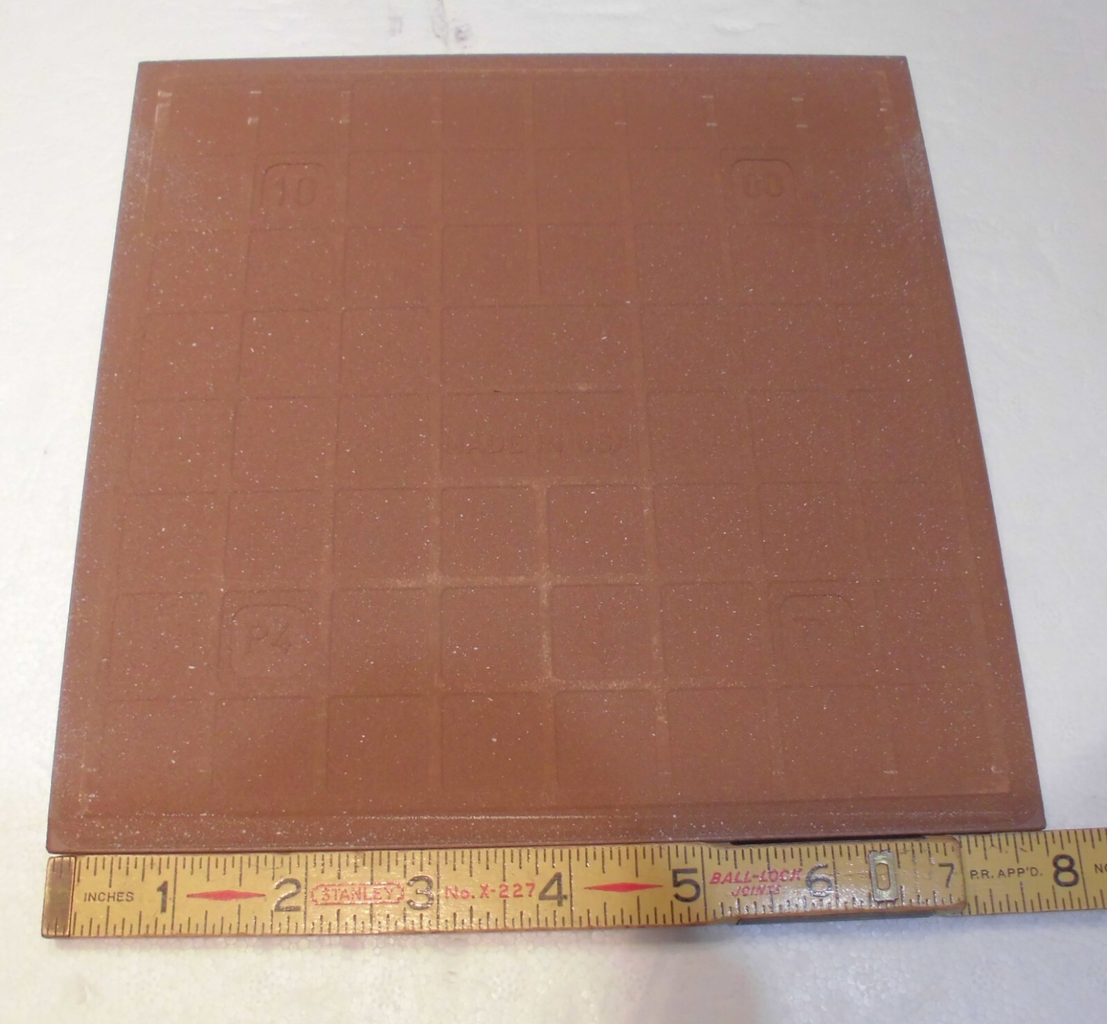 1 pc. Off-white – Light Almond: 8″ Ceramic Floor Tile by Marazzi, Rough Texture