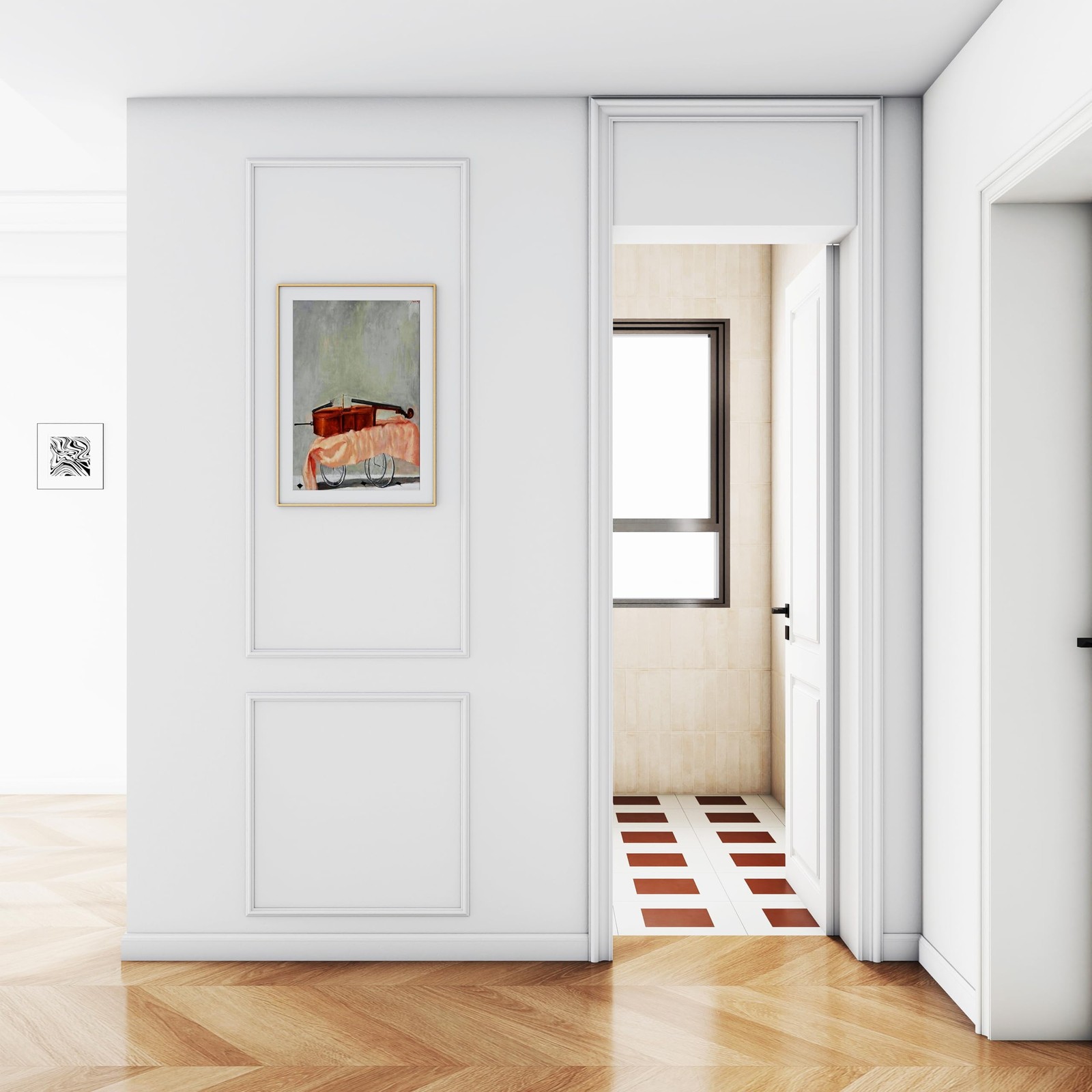 Peel and Stick Wall Molding Kit, 3D Premade Accent Molding Wainscoting Panel …