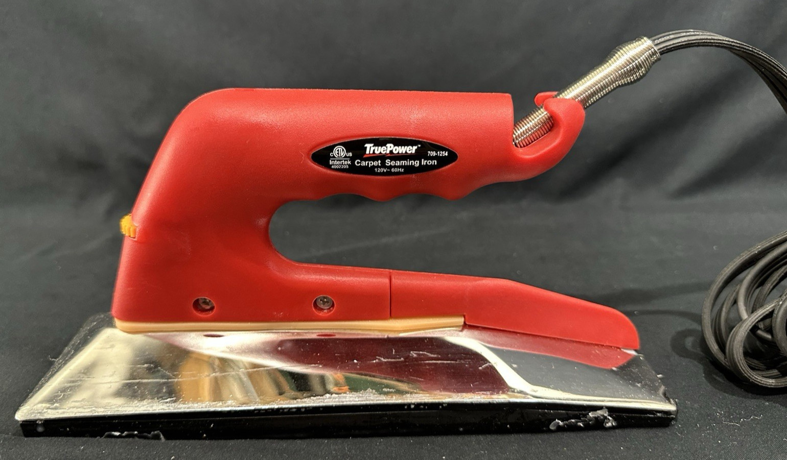 True Power 709-1254 Carpet Seaming Iron 10″ 800 Watt 5 Position Heat Setting