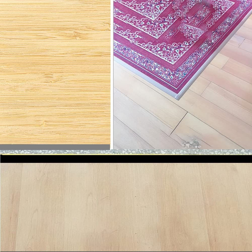 5CM/6.56FT Yellow Oak PVC Transition Strip – Easy Installation for Smooth Floors