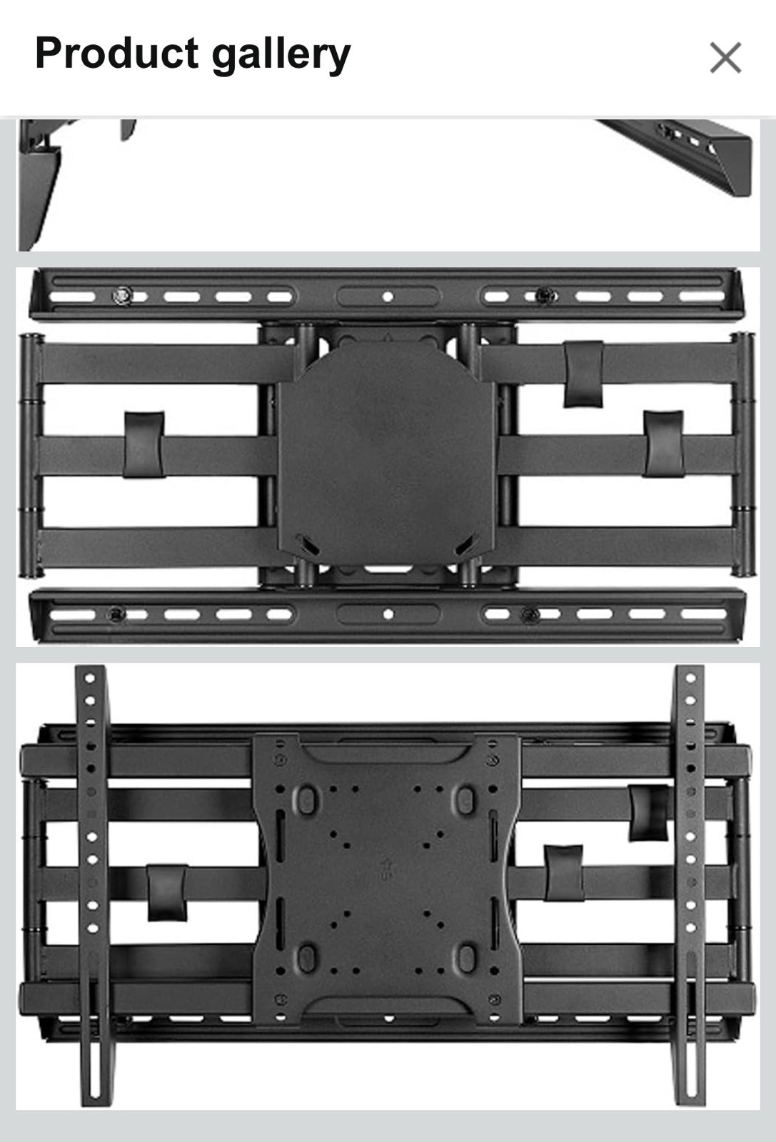 Strong SM-CS-ART2-L Contractor Universal Articulating Dual Arm TV Mount 37″ -70″