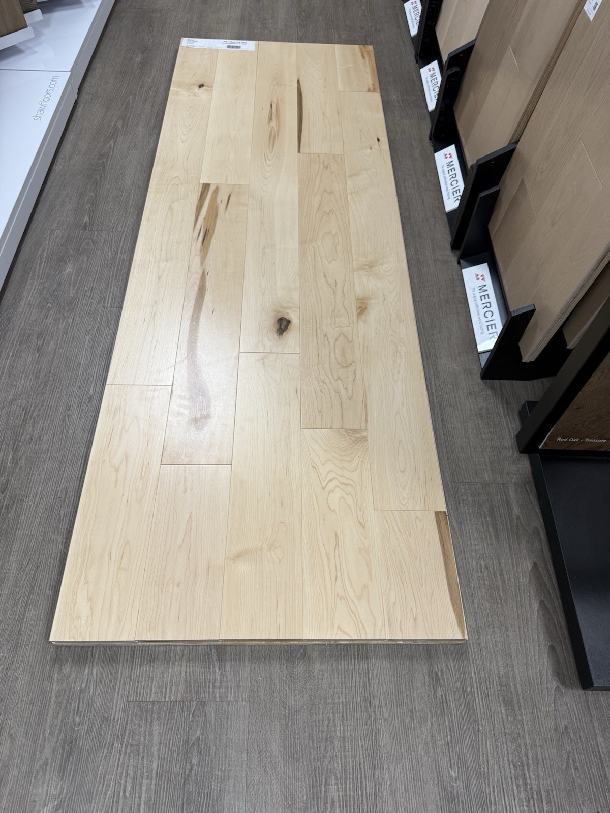Ultra Scratch Resistant, Premium Mercier Maple Solid 5” Hardwood- (22 sq ft/box)