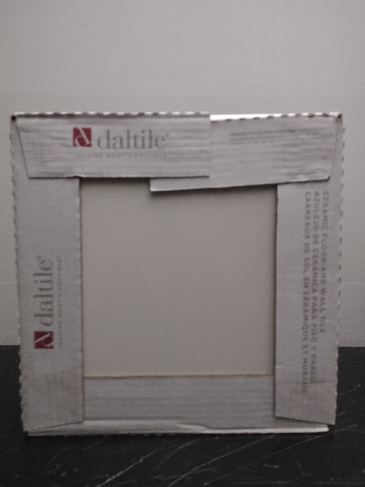 Lot of 11 Unopened Cases-Daltile Glacier White 12×12 Ceramic Tile-LOCAL PICKUP