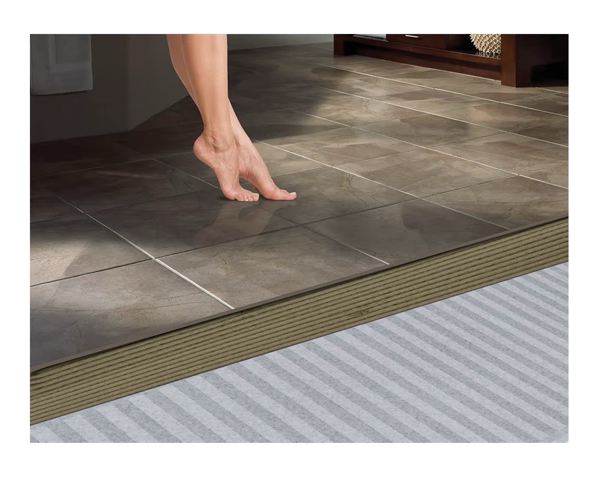 QuietWarmth Tile QWT3X10F240 Radiant Floor Heating Mat for Below Tile, Stone,…