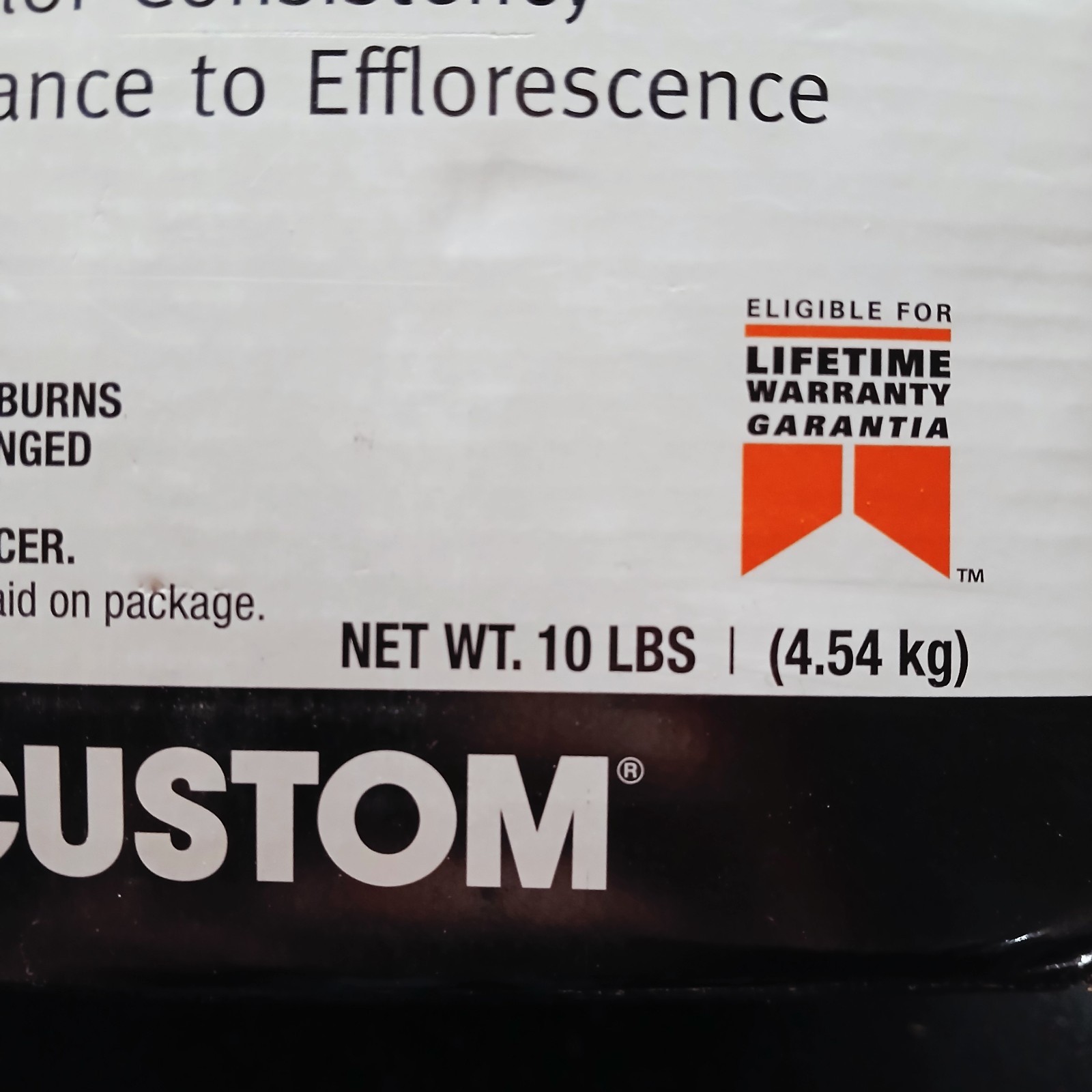 polyblend plus NON-SANDED grout ARCTIC WHITE 10 lbs **NEW**