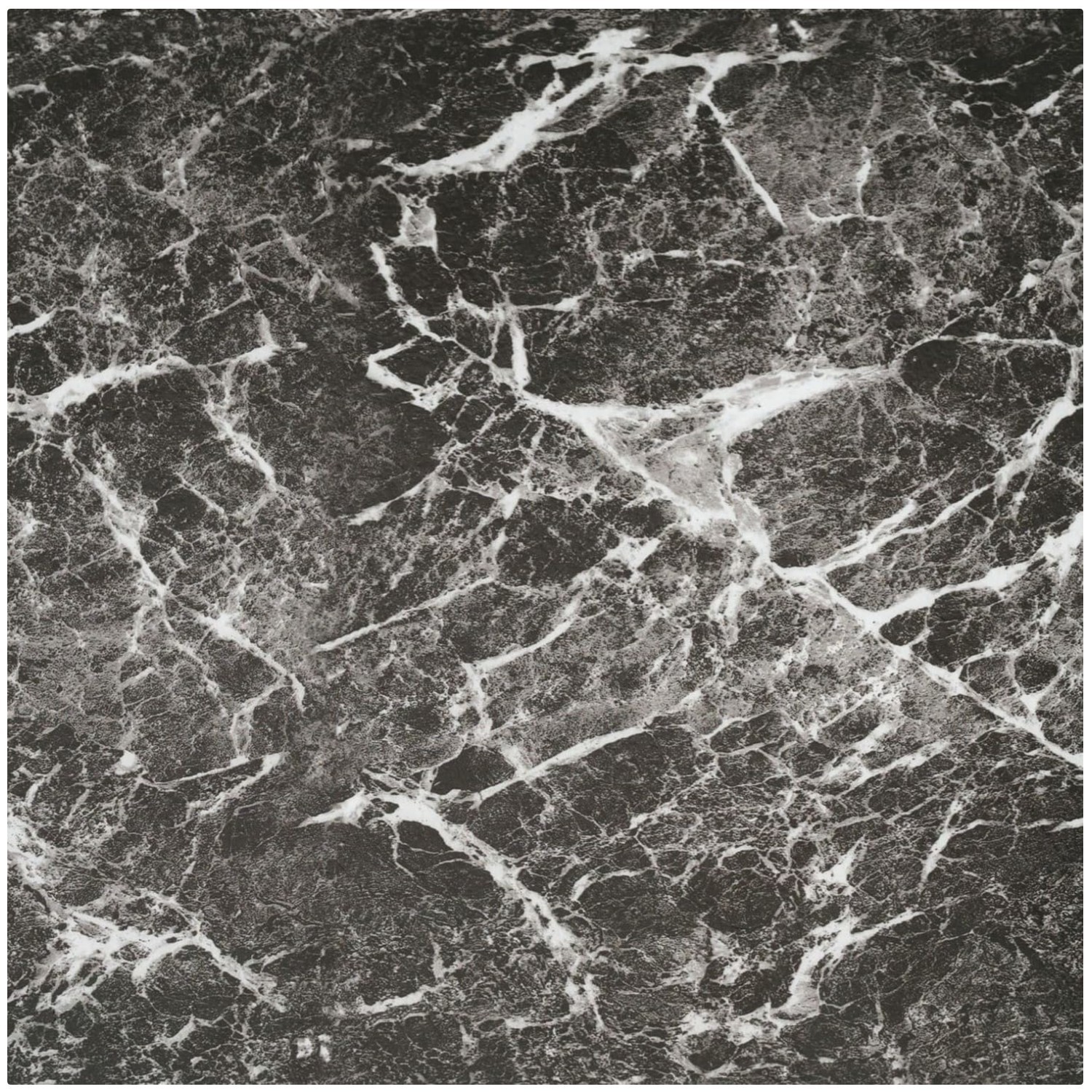 Home Decor Nexus Vinyl Tiles – Dark Grey White Vein, 20-Pack
