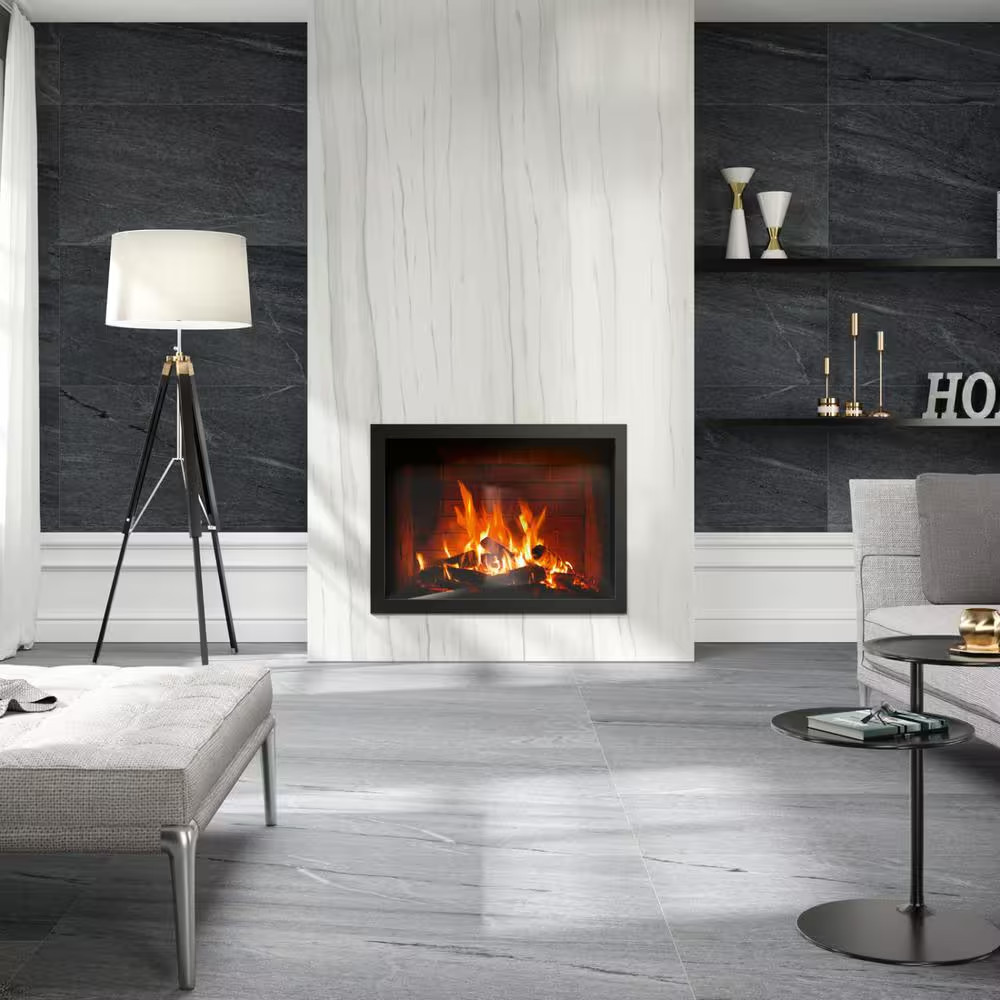 Urban 2.0 24 In. X 48 In. Honed Raven Black Porcelain Tile (16 Sq. Ft./Case)