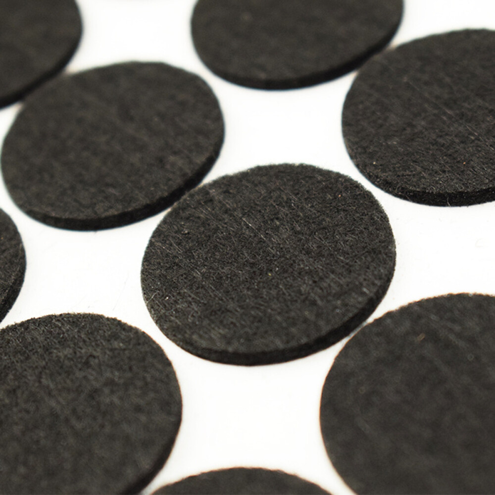 200PCS Round Felt Pads 2CM Diameter Floor Protector Pad for Chair Furniture