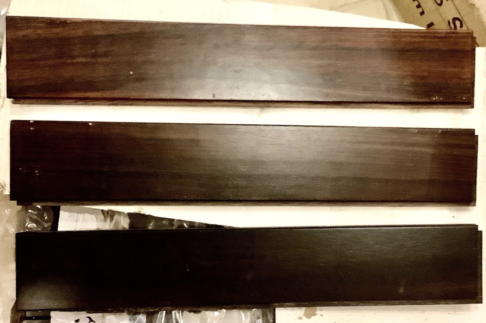 Solid Indian Rosewood Hardwood Flooring 3/8” Hoboken Taj Mahal New Old Stock