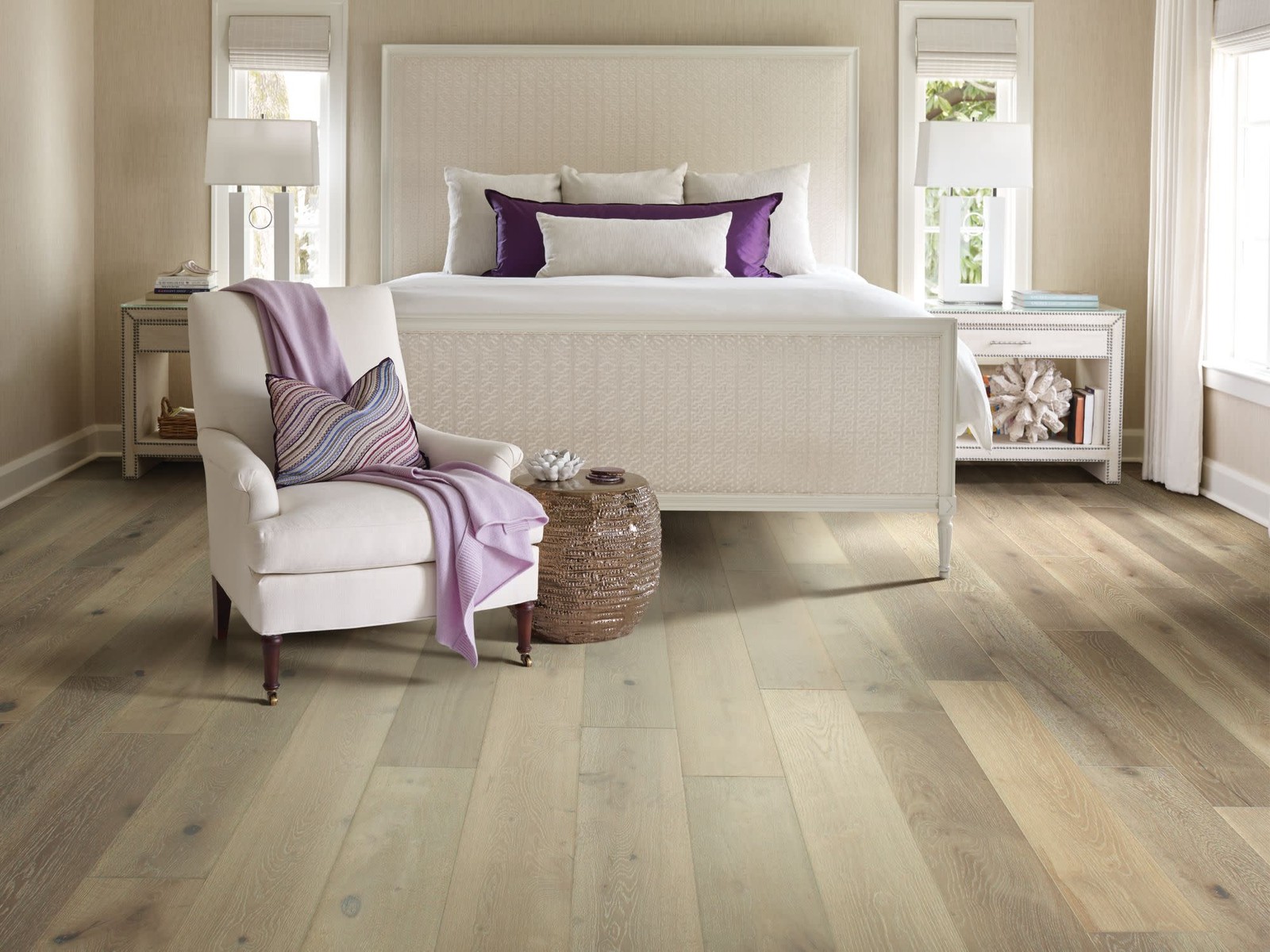 Shaw SW485 Castlewood Oak 7-1/2″W Wire Brushed Engineered