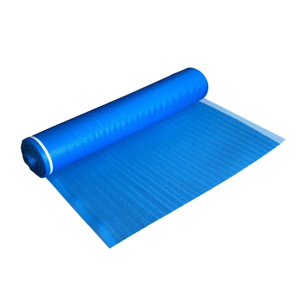 2mm Blue Foam Underlayment Moisture Barrier 2-in-1 for Flooring 100 Sq Ft Roll