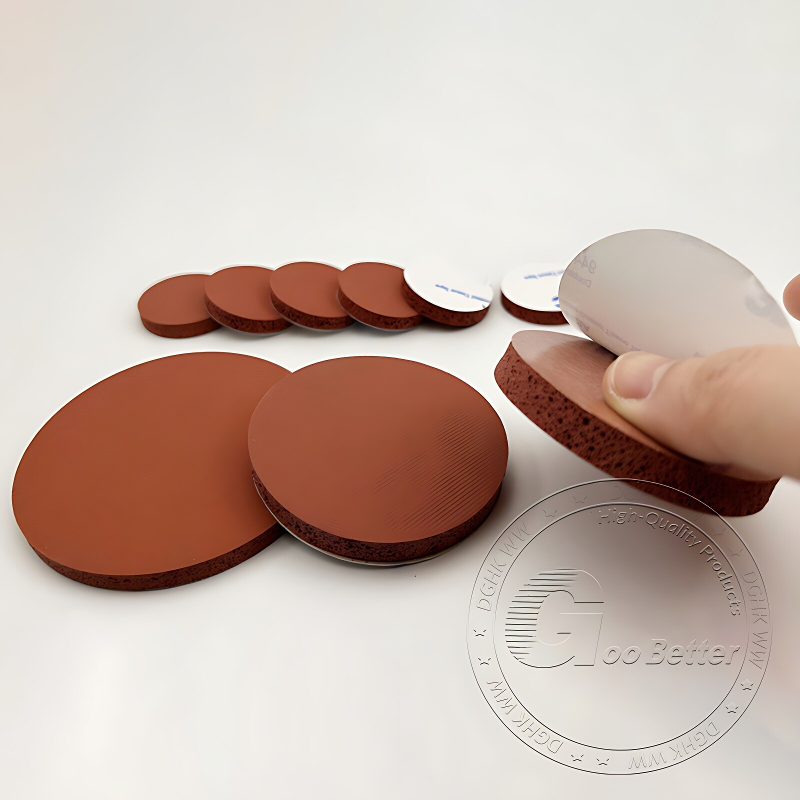 Foam Rubber Pads Floor Protection Sticky Back Self Adhesive Furniture Feet