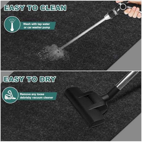 36″ x 60″ Oil Drip Mat for Garage Driveway, Reusable Floor Oil Spill Leak