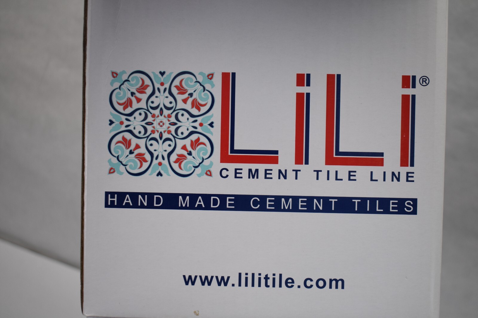 Lot of 10 LiLi Square Handmade Cement Tiles Assorted Styles 8″ x 8″ Inserts