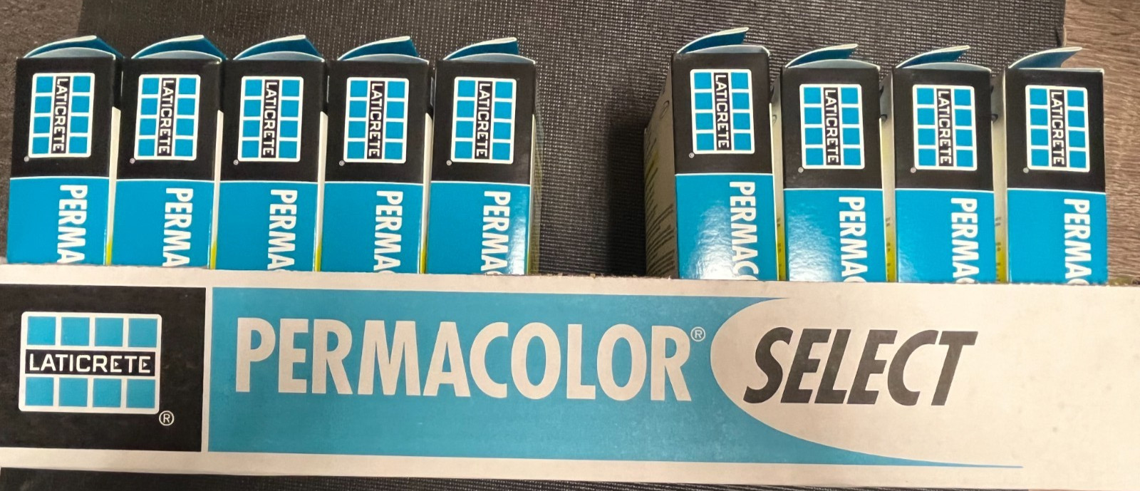 Laticrete Permacolor Select Fossil 2693 9 x 48 lb Grout Lot of 9