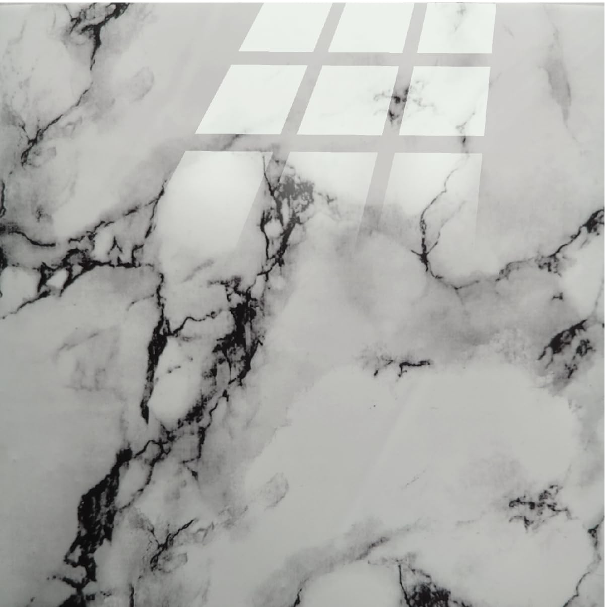 Peel and Stick Backsplash Marble Look 12″X12″ Self Adhesive Wall Tile Back Sp…