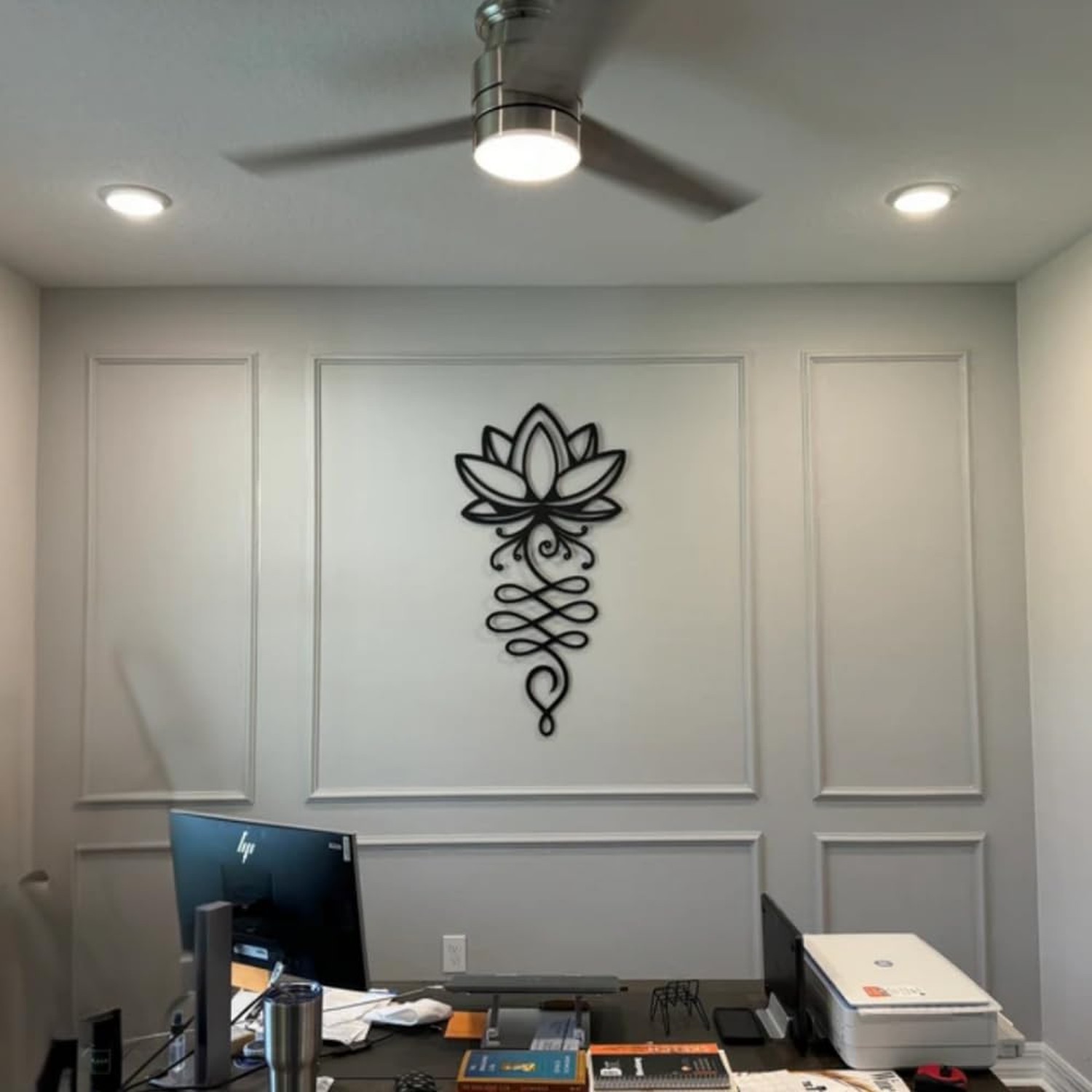 Peel and Stick Wall Molding Package Ready to Assemble, Pre-Cut Factory Primed…