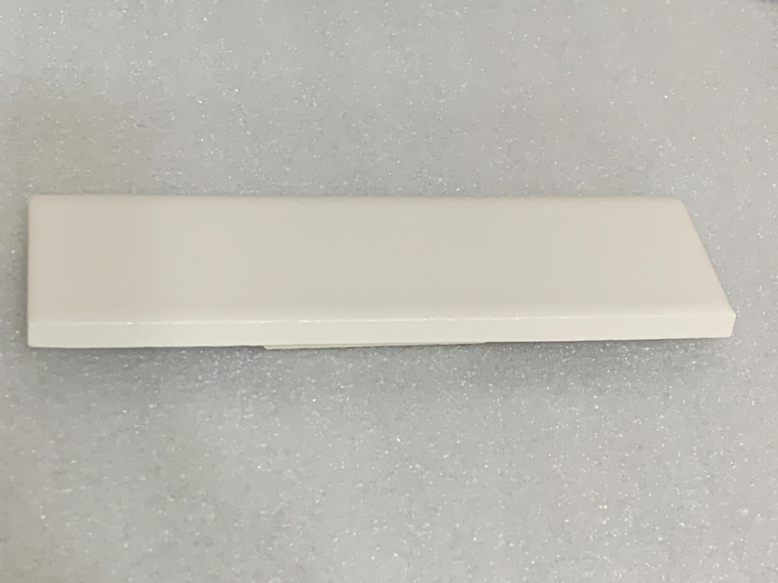 New Vintage 2″ x 6″ Bright White Gloss Made In USA *6* pcs