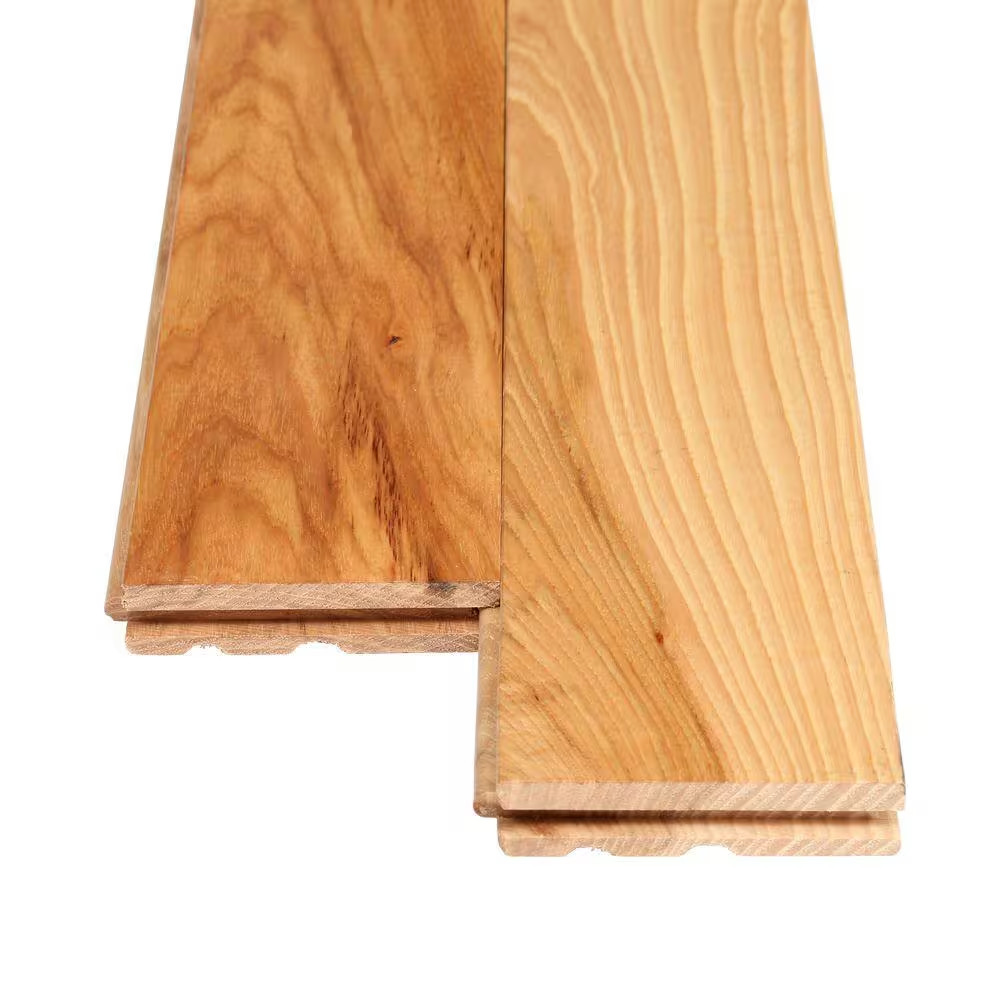 American Home Rustic Natural Hickory 3/4 In. T X 3-1/4 In. W Smooth Solid Hardwo