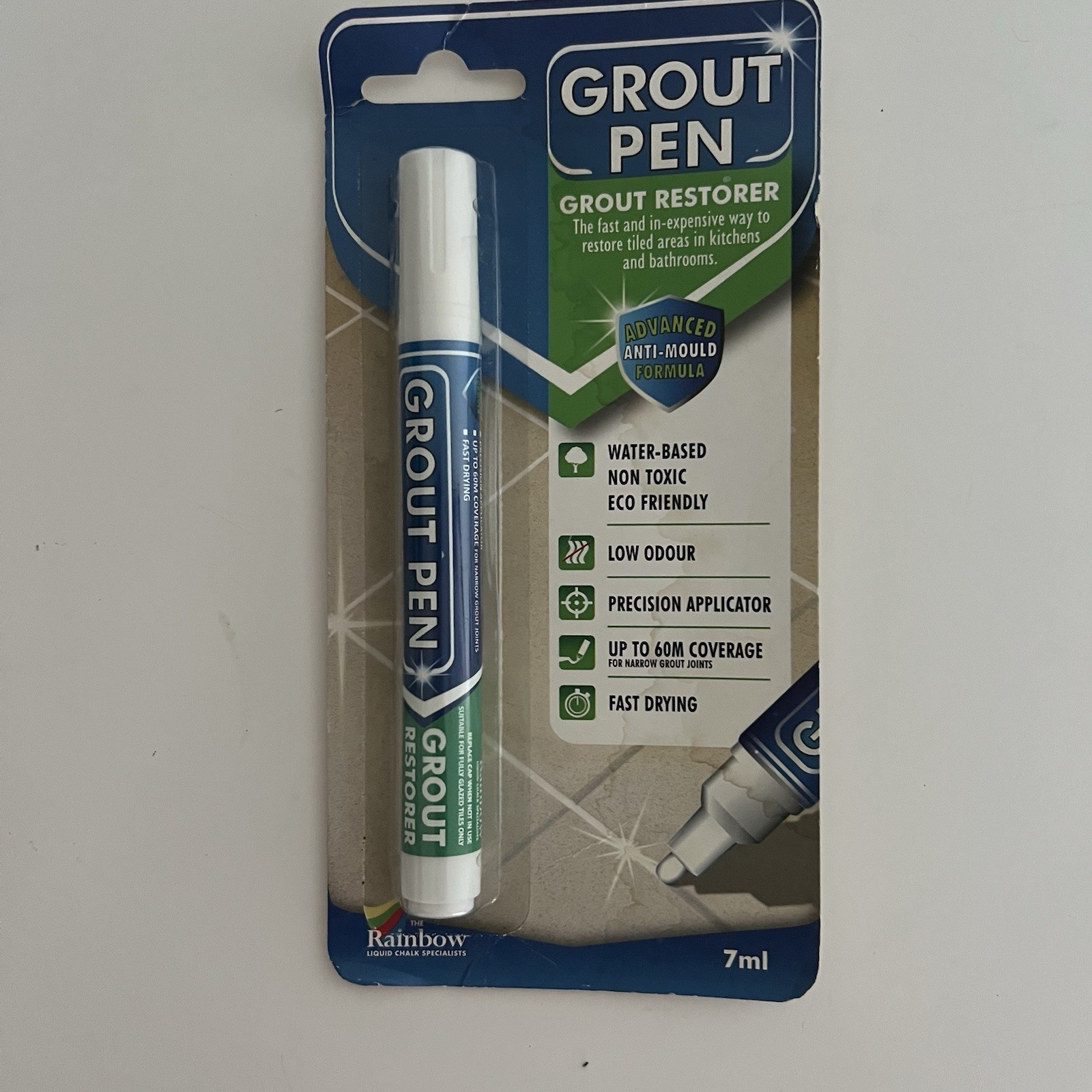 Grout Pen White Tile Paint Marker Waterproof Tile Grout Colorant Sealer Pen NEW