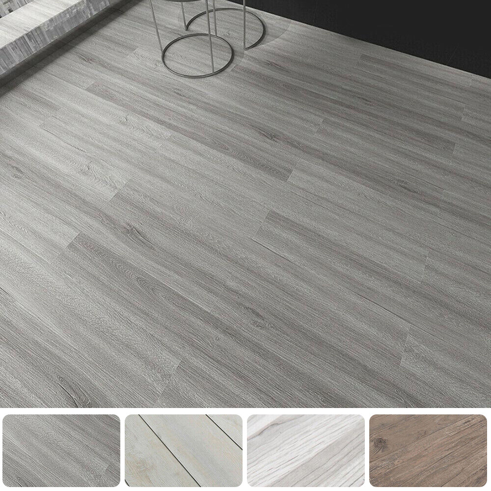 36Pcs Self-Adhesive Vinyl Floor Planks Peel & Stick Wood Plank Tiles 54 Sq.Ft