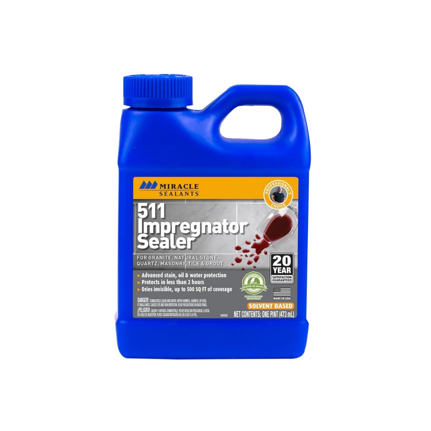 511 Impregnator Penetrating Sealer for Stone, Tile & Grout – Pint Perfection