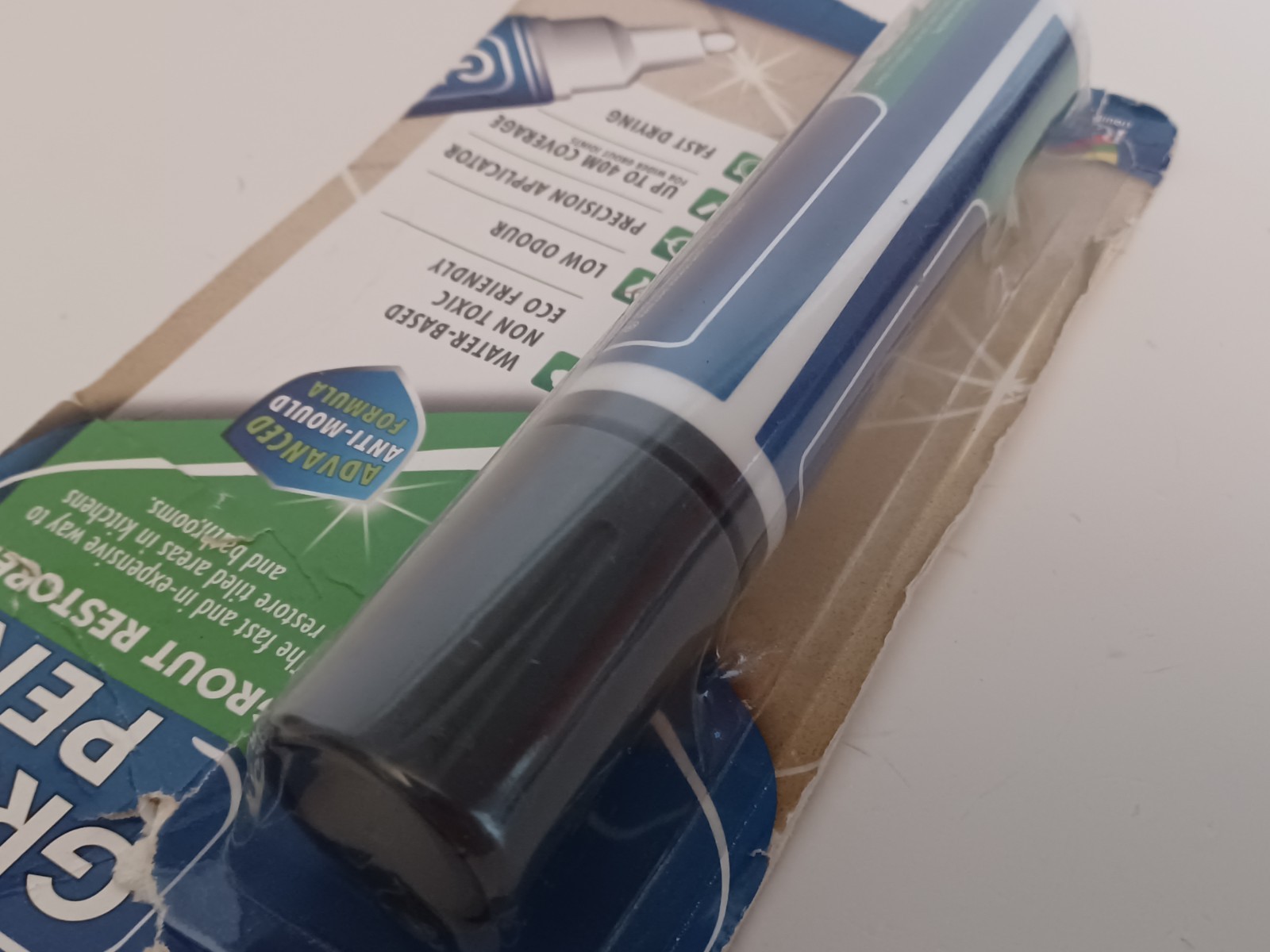 The Rainbow 15MM Grout Pen, Grout Restorer, Dark Gey