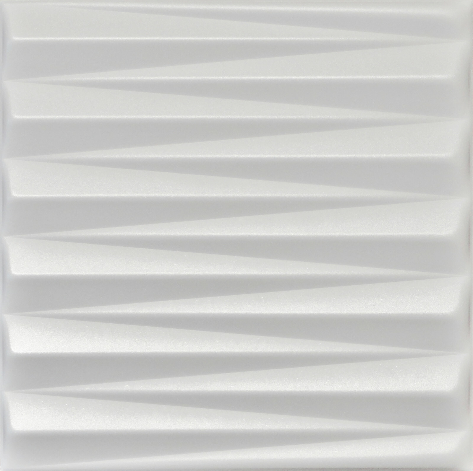 DIY 3D Styrofoam Ceiling Tiles High Density HD White – TRIANGLE – Pack of 16