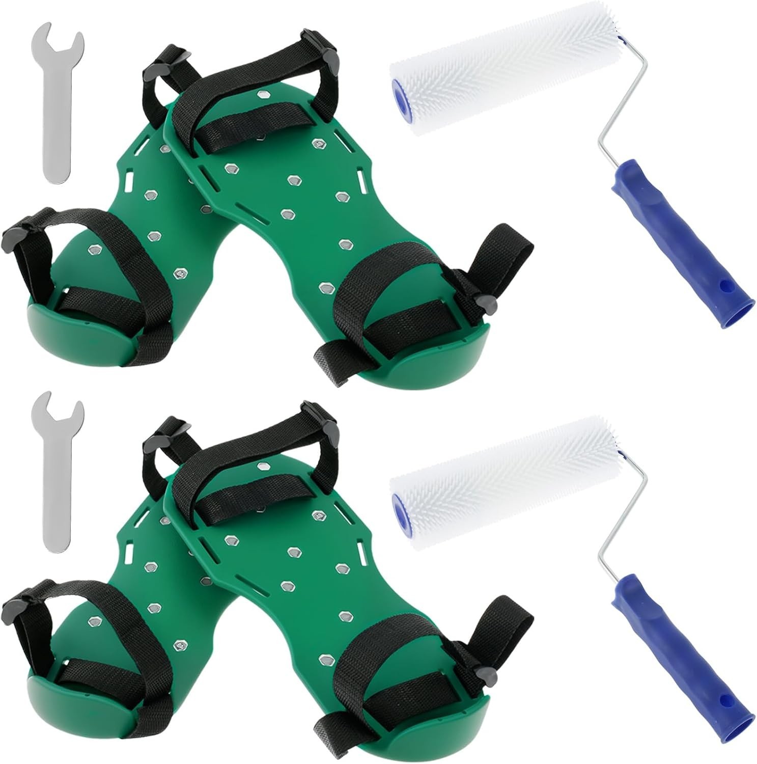 4PCS Multipurpose Portable Cement Floor Leveling Tools Easy to Clean Epoxy Fl…